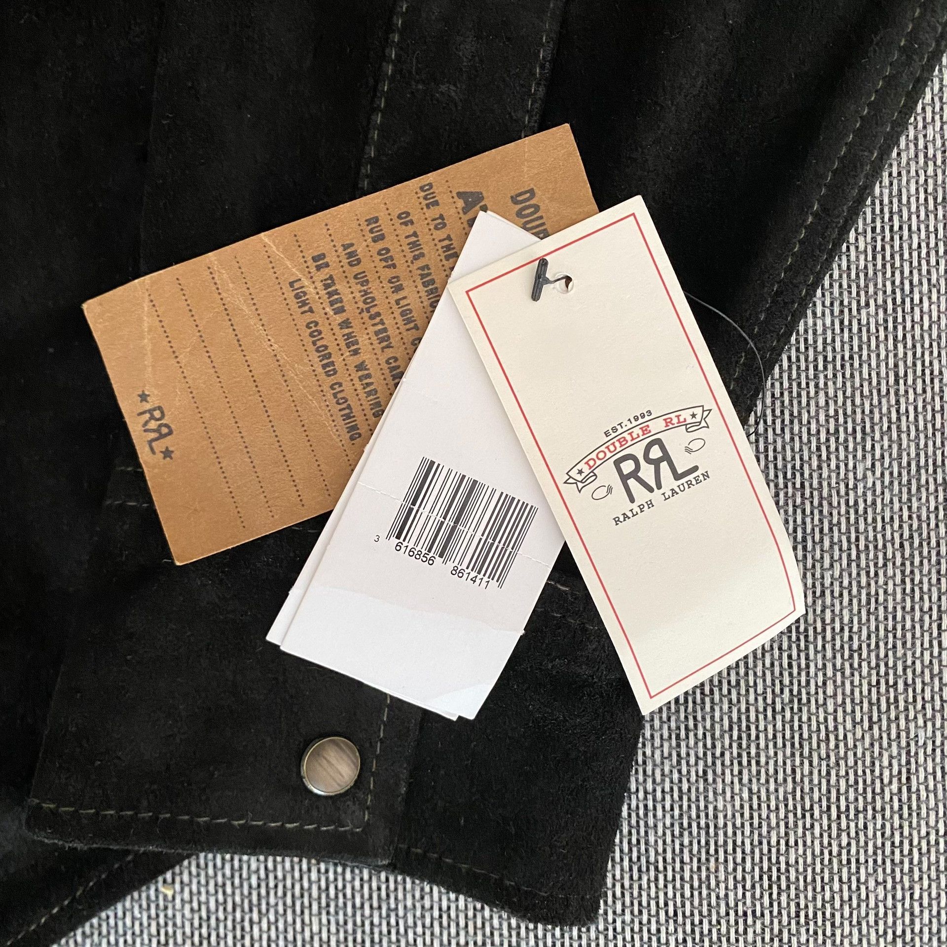RRL Ralph Lauren Ralph Lauren RRL Western Leather Shirt Size US M / EU 48-50 / 2 - 7 Thumbnail