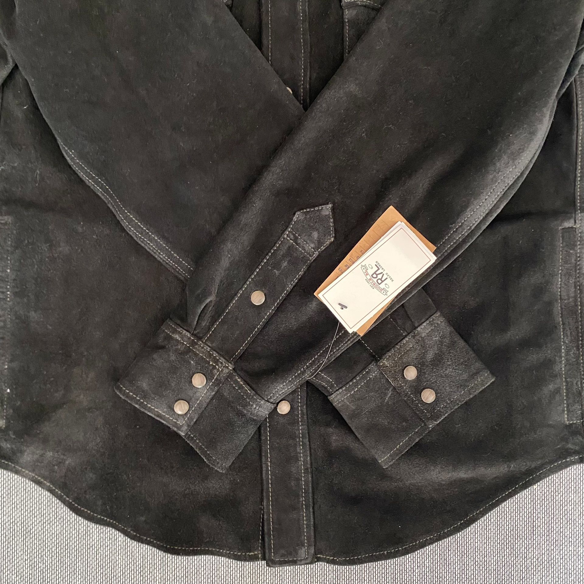 RRL Ralph Lauren Ralph Lauren RRL Western Leather Shirt Size US M / EU 48-50 / 2 - 4 Thumbnail