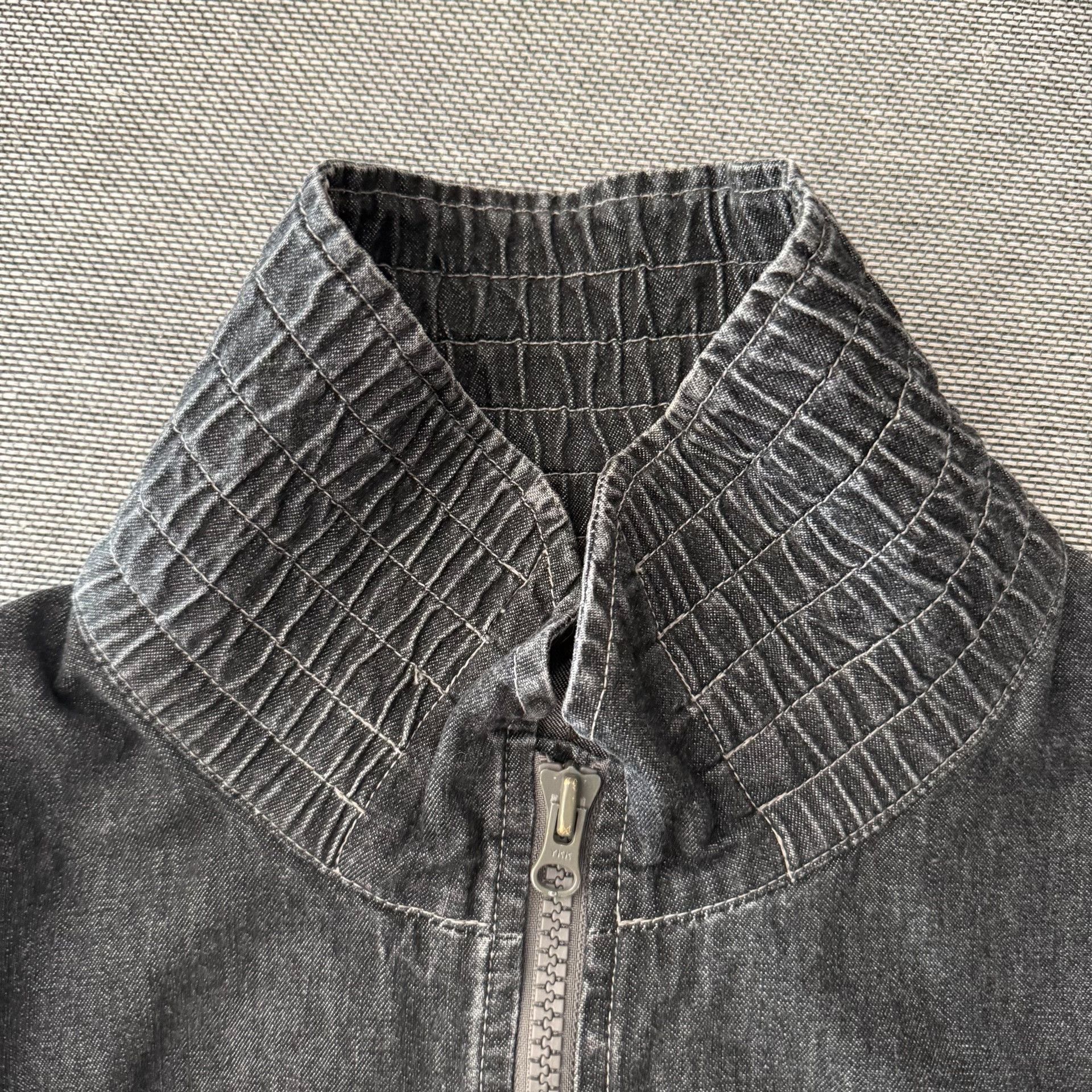Tenderloin Tenderloin Ma1 Black Washed Denim Jacket Size US M / EU 48-50 / 2 - 6 Thumbnail