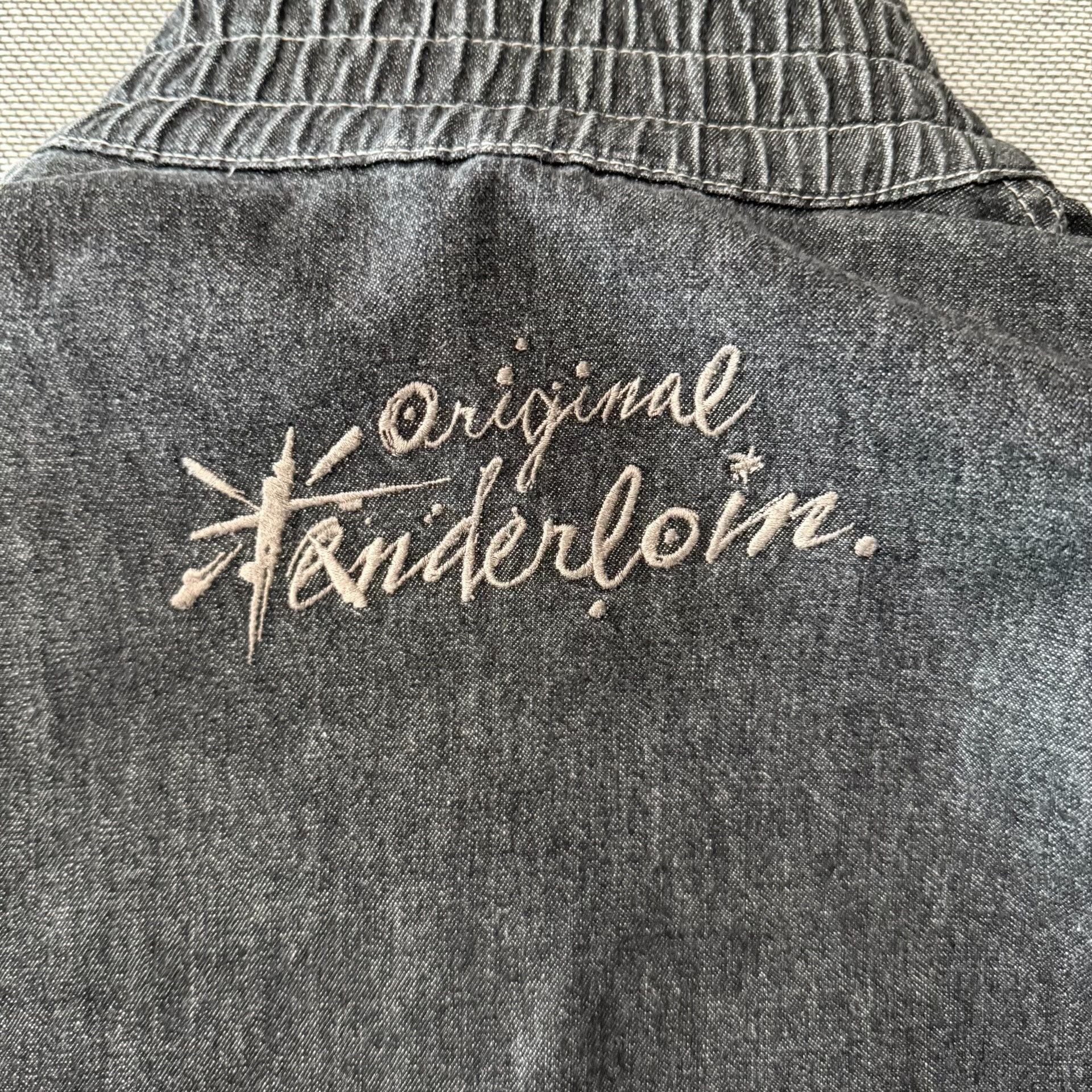 Tenderloin Tenderloin Ma1 Black Washed Denim Jacket Size US M / EU 48-50 / 2 - 7 Thumbnail