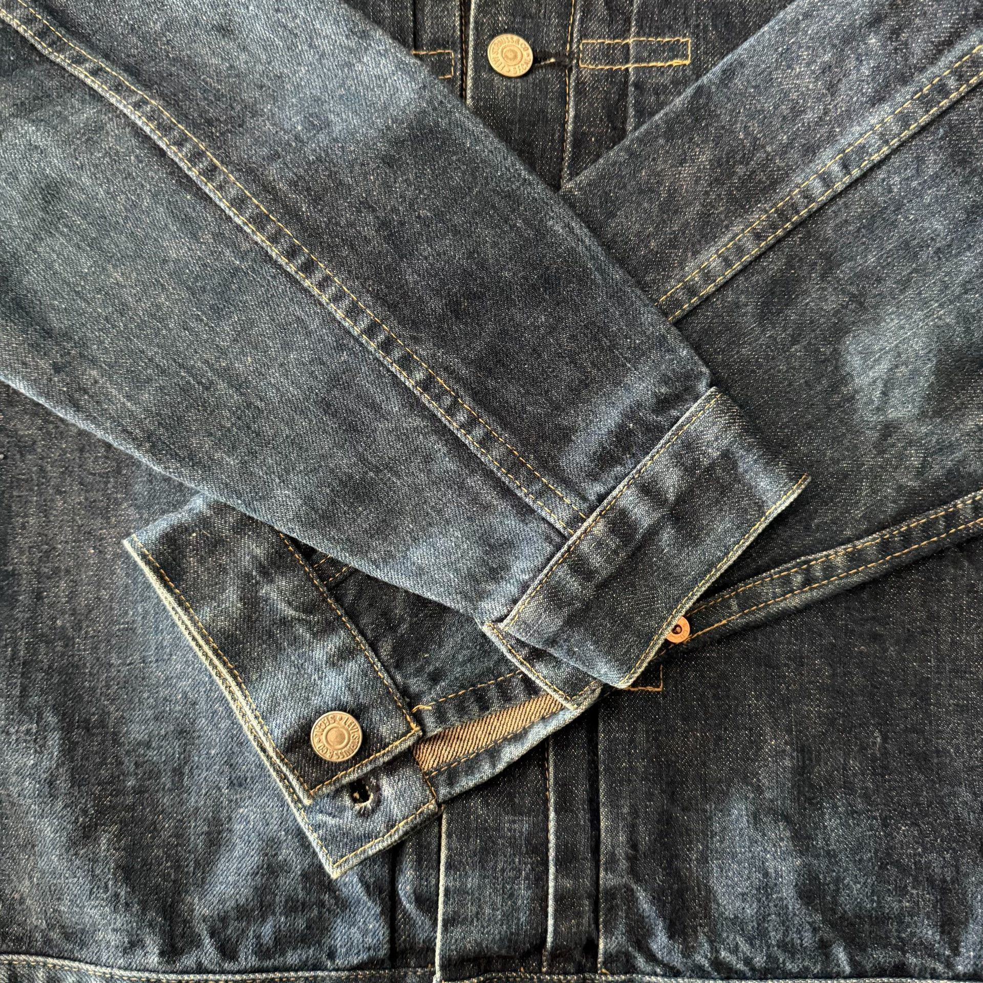 Levi's Vintage Clothing Levi's LVC 7701SXX J02 Denim Jacket Size US XXS / EU 40 - 5 Thumbnail