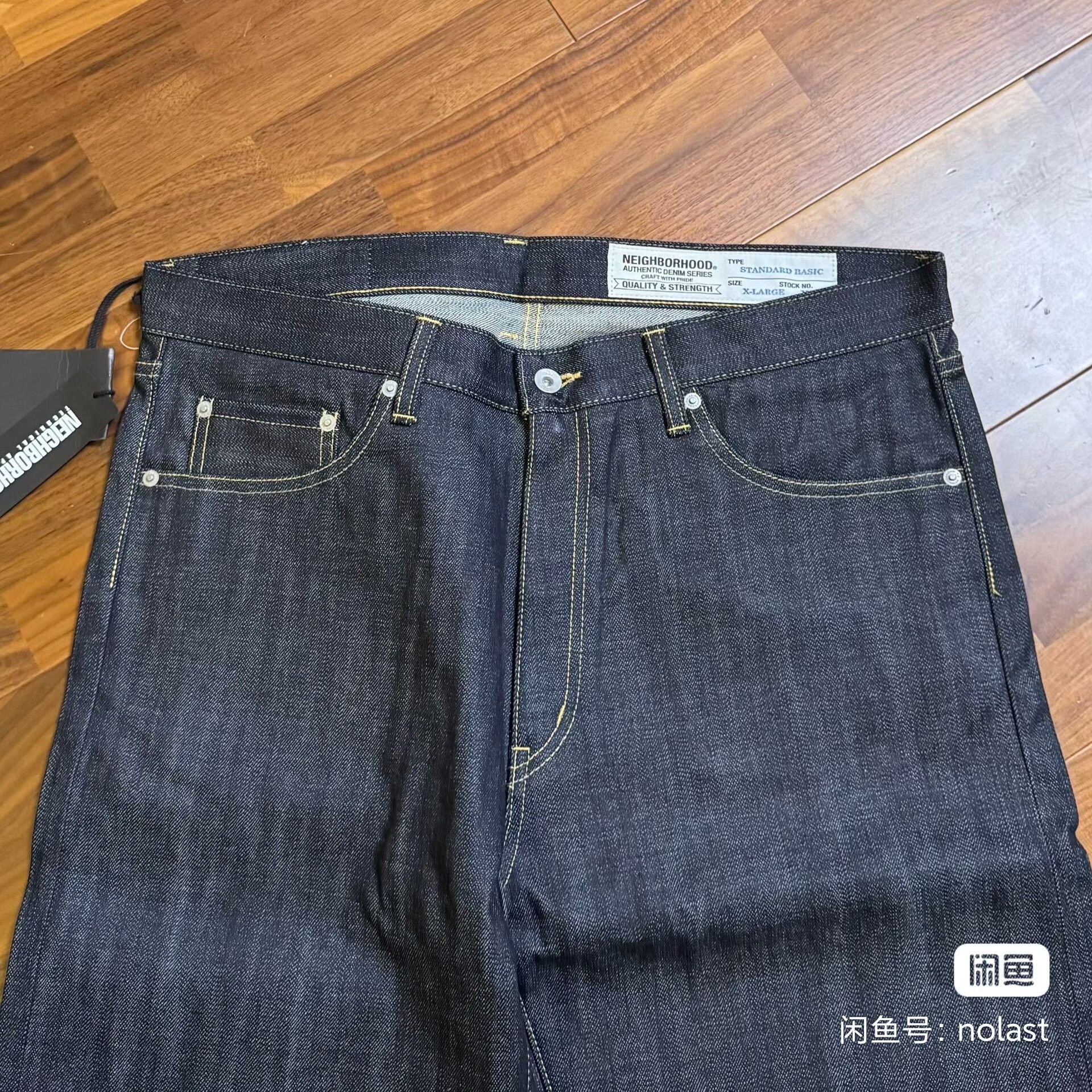 Neighborhood NEIGHBORHOOD Indigo Wide-Leg Jeans Size US 44 / EU 60 - 3 Thumbnail