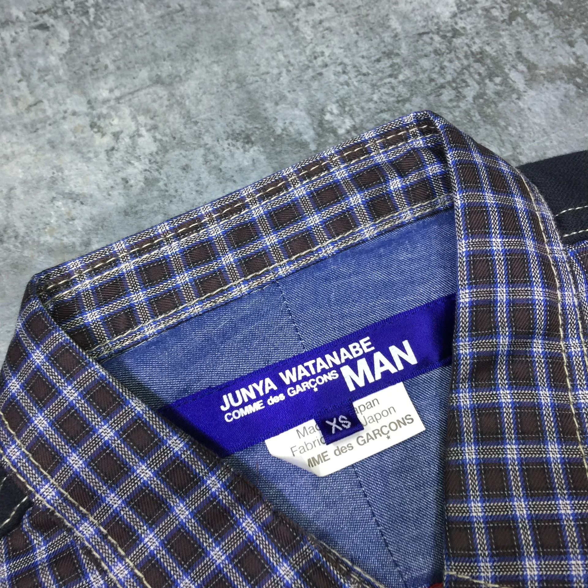 Junya Watanabe Junya Watanabe Man Plaid Shirt Size US XS / EU 42 / 0 - 5 Thumbnail