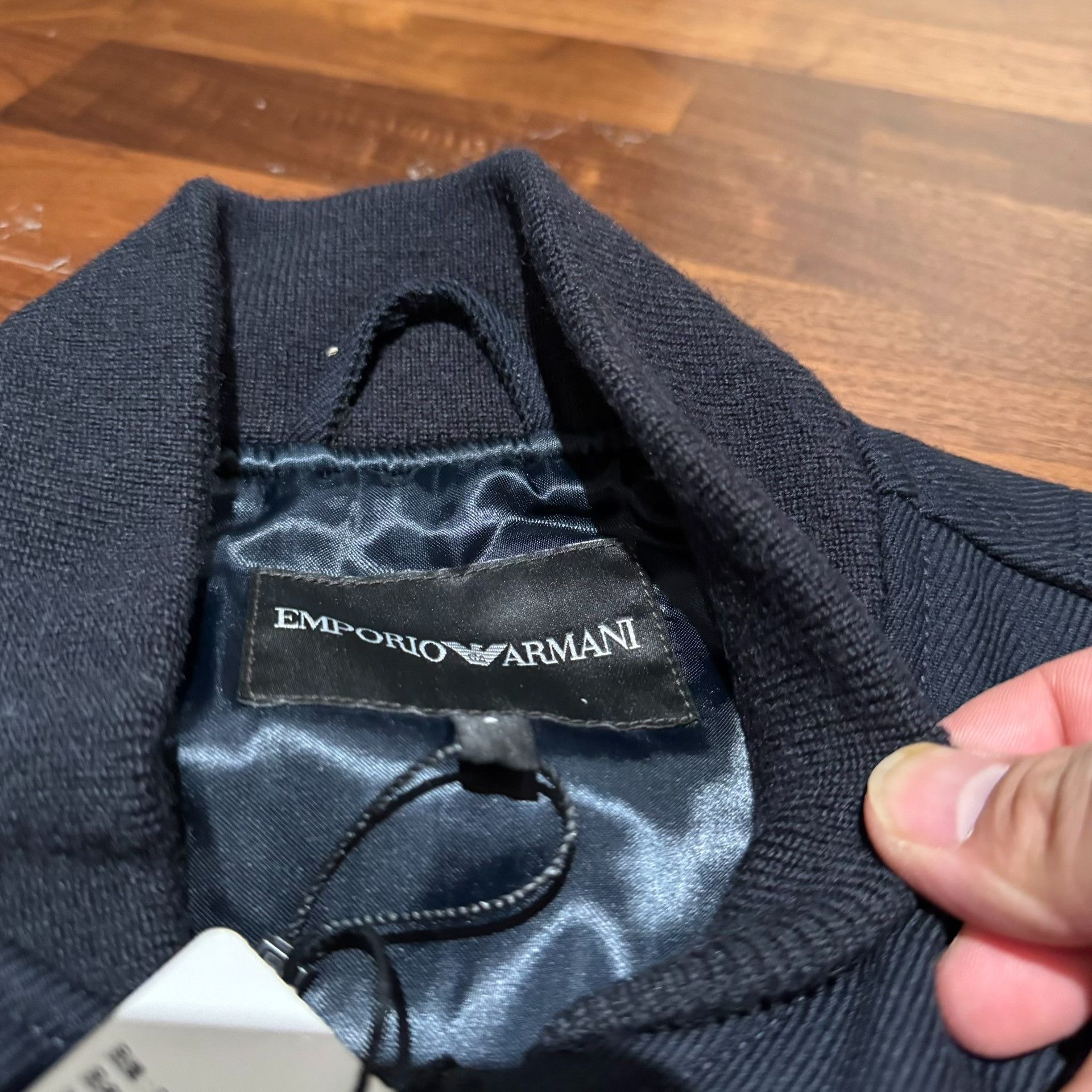 Emporio Armani Emporio Armani Wool Blend Short Jacket Size US S / EU 44-46 / 1 - 5 Thumbnail
