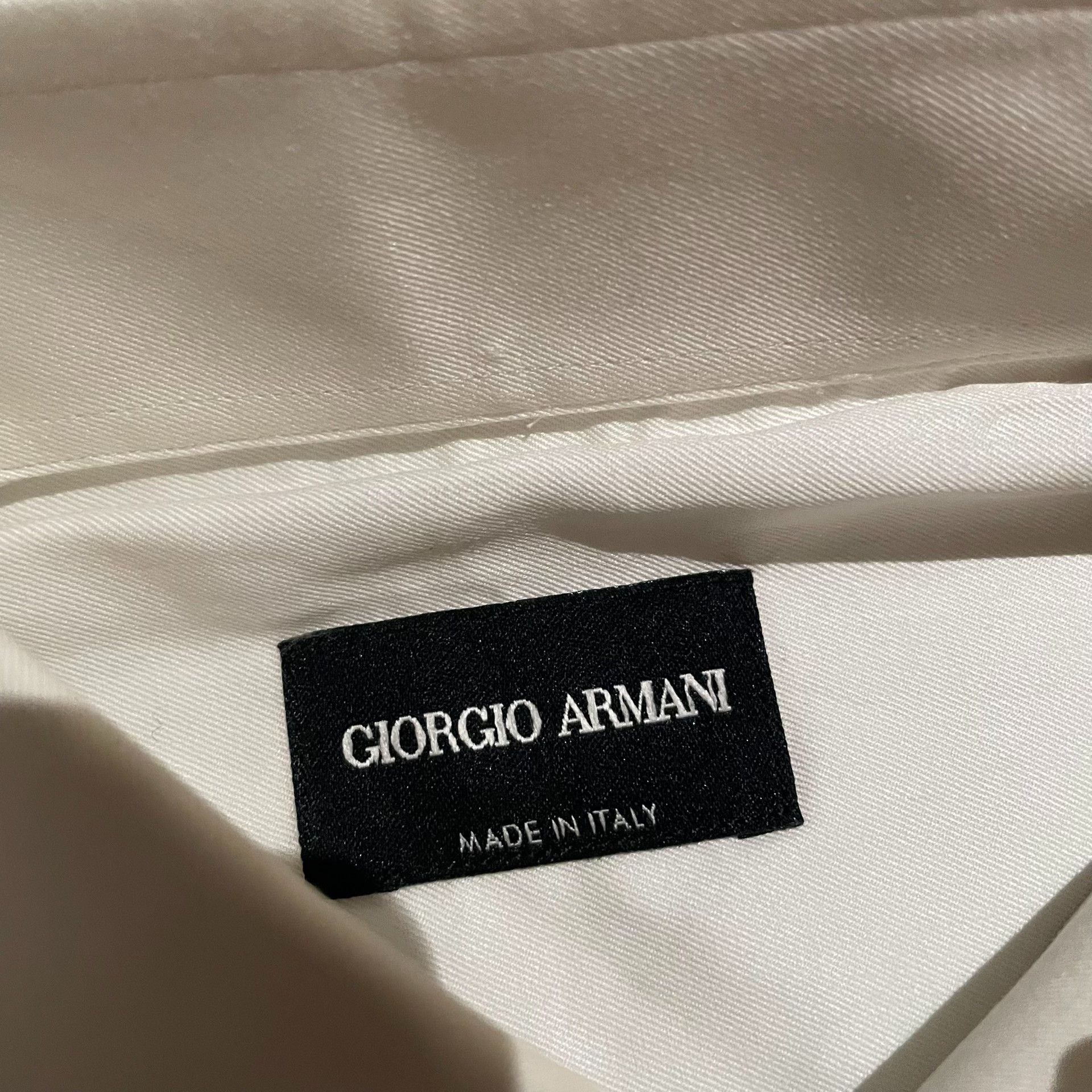 Giorgio Armani Giorgio Armani Men's Dress Shirt Size US S / EU 44-46 / 1 - 4 Thumbnail