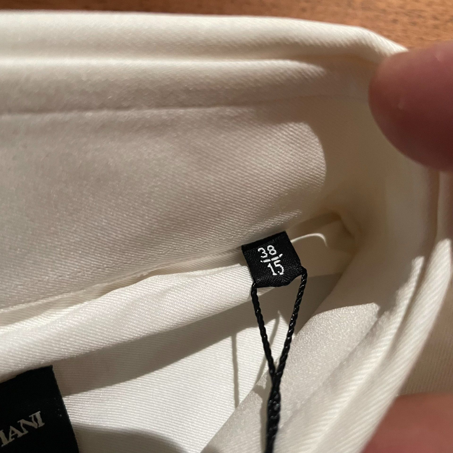 Giorgio Armani Giorgio Armani Men's Dress Shirt Size US S / EU 44-46 / 1 - 5 Thumbnail