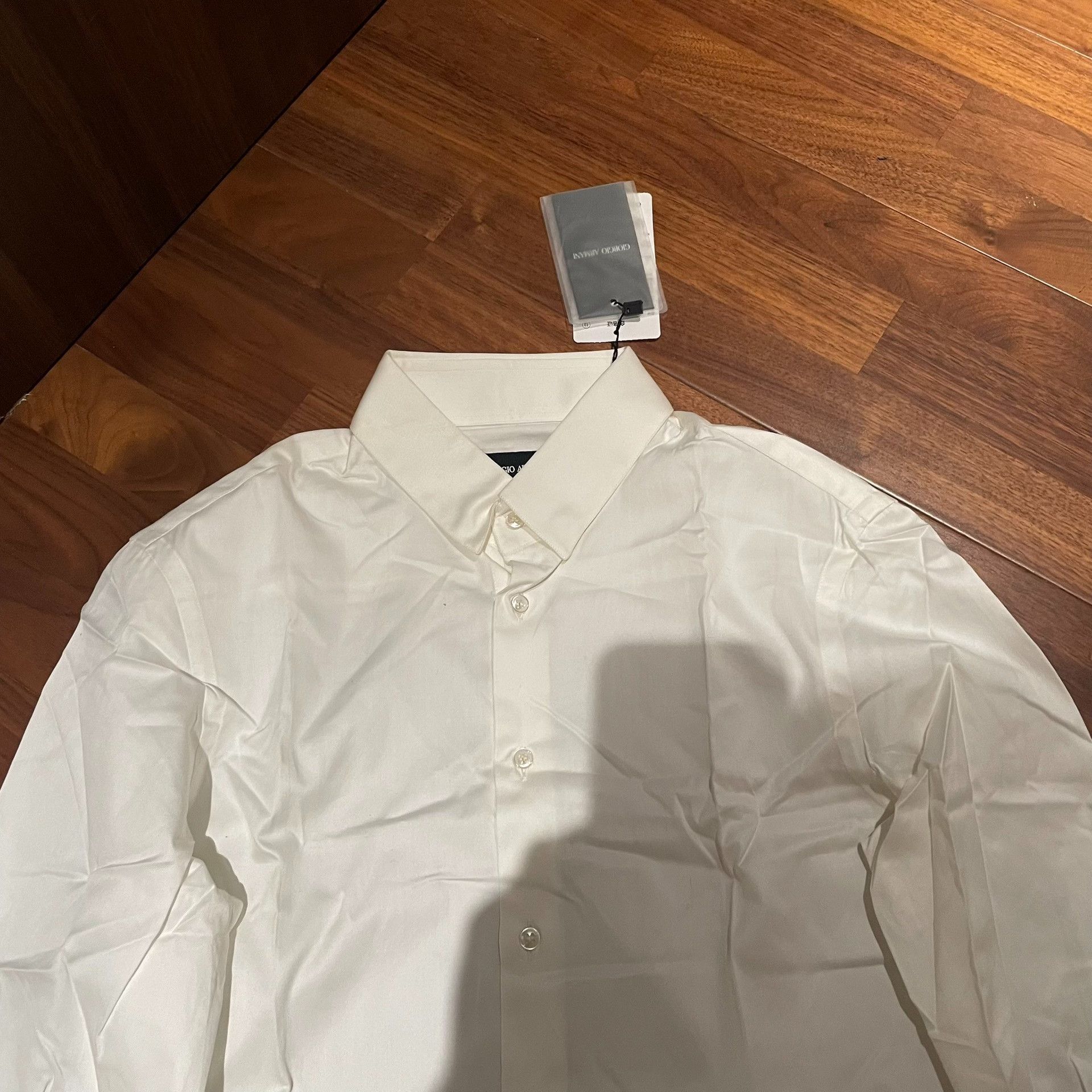 Giorgio Armani Giorgio Armani Men's Dress Shirt Size US S / EU 44-46 / 1 - 3 Thumbnail