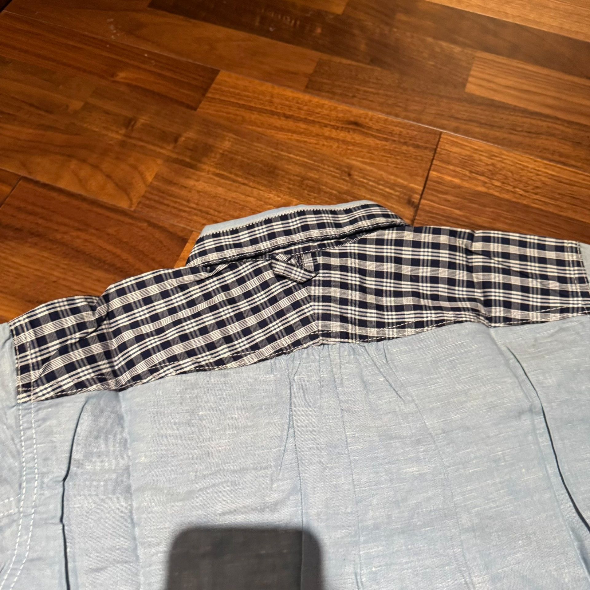 Junya Watanabe Junya Watanabe MAN Linen Plaid Shirt Size US XS / EU 42 / 0 - 9 Thumbnail