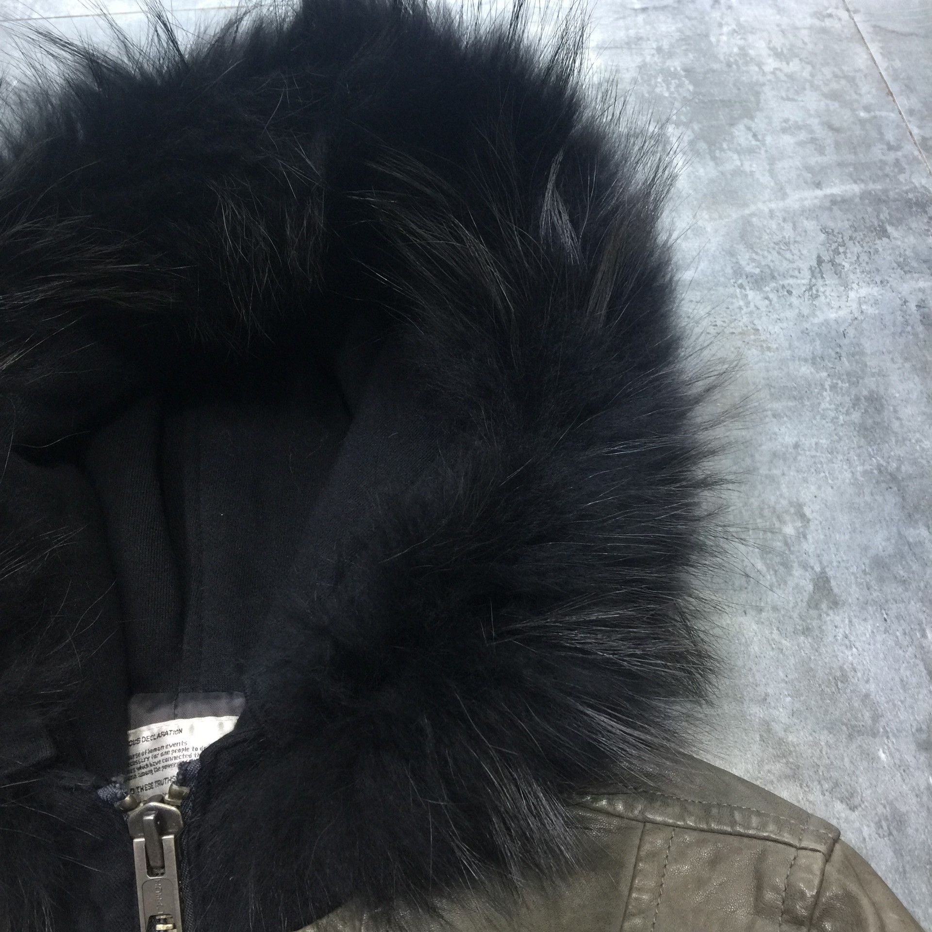 5cm 5CM Sheepskin Hooded Jacket Size US M / EU 48-50 / 2 - 5 Thumbnail