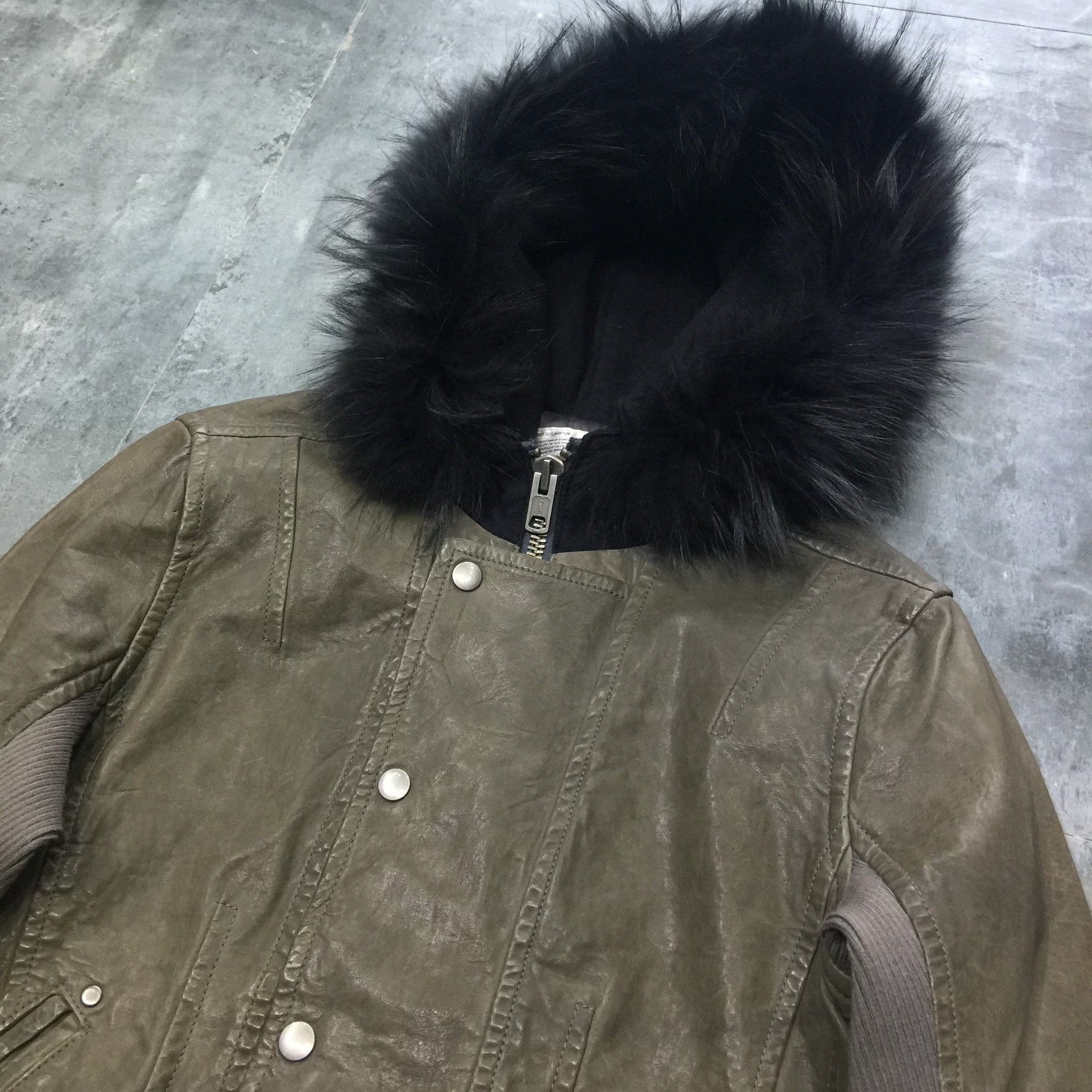5cm 5CM Sheepskin Hooded Jacket Size US M / EU 48-50 / 2 - 3 Thumbnail