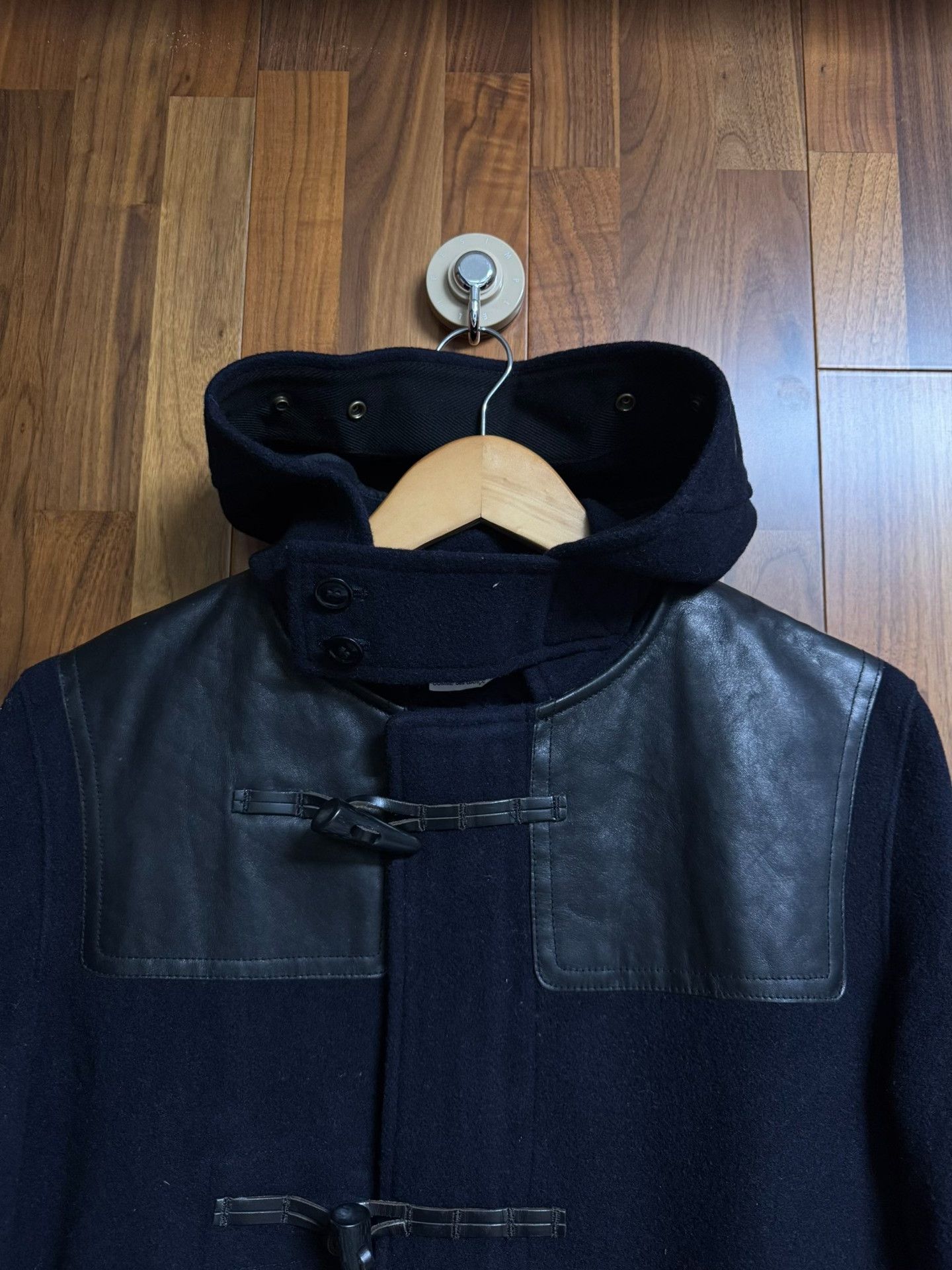 Junya Watanabe Junya Watanabe MAN CDG Wool Blend Navy Coat Size US M / EU 48-50 / 2 - 3 Thumbnail