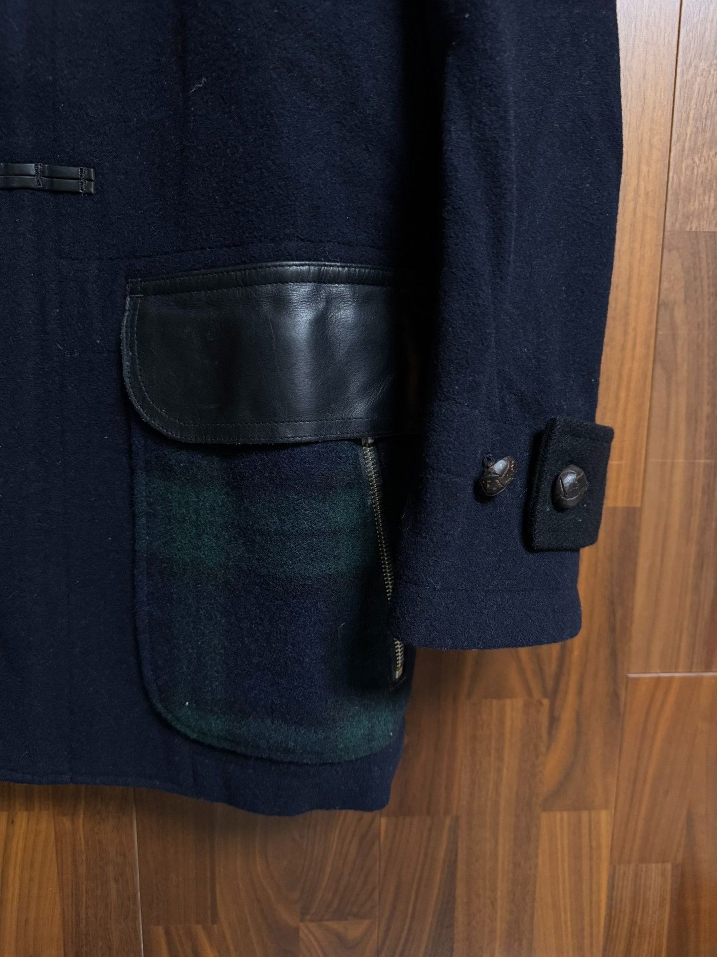 Junya Watanabe Junya Watanabe MAN CDG Wool Blend Navy Coat Size US M / EU 48-50 / 2 - 4 Thumbnail