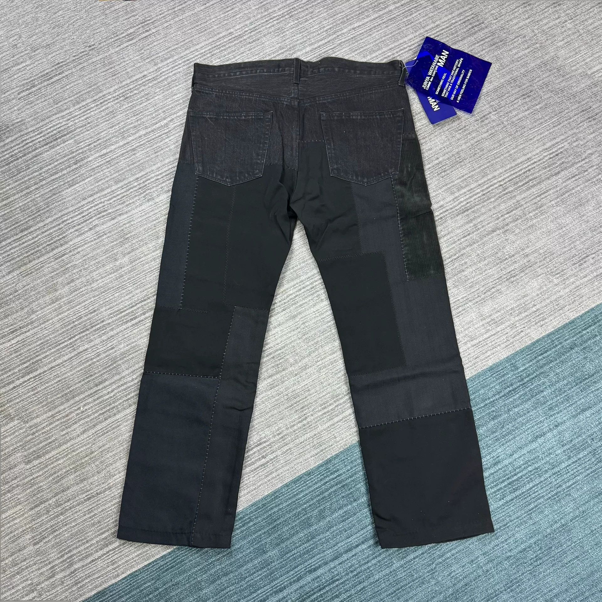Junya Watanabe Junya Watanabe MAN 15aw Patchwork Jeans Size US 30 / EU 46 - 2 Thumbnail