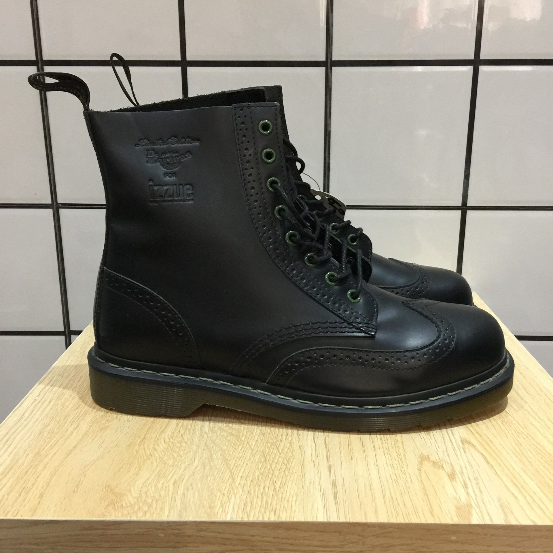Dr. Martens Dr. Martens x izzue 8-Eye Brogue Boot Size US 11 / EU 44 - 2 Thumbnail