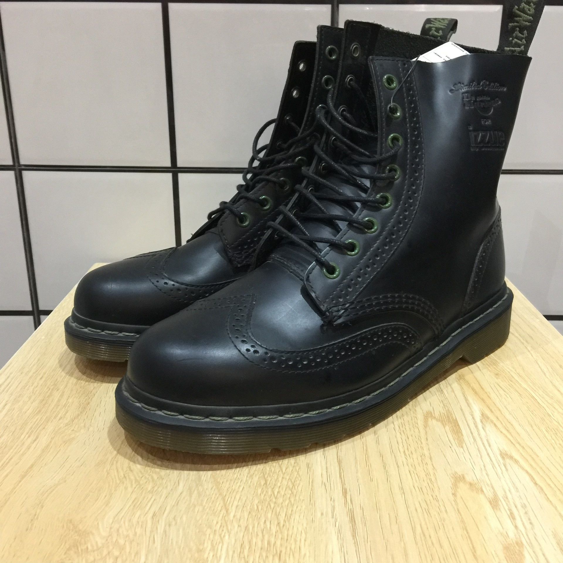 Dr. Martens Dr. Martens x izzue 8-Eye Brogue Boot Size US 11 / EU 44 - 4 Thumbnail