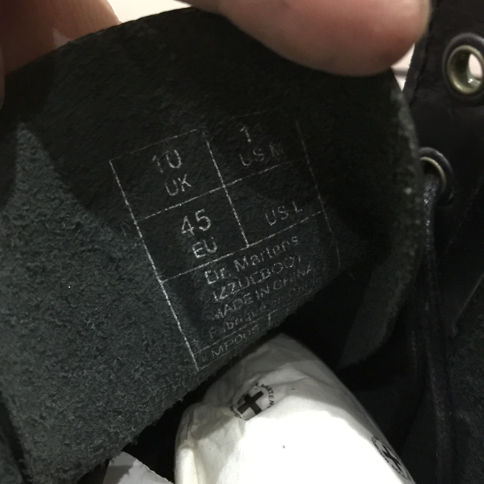 Dr. Martens Dr. Martens x izzue 8-Eye Brogue Boot Size US 11 / EU 44 - 8 Thumbnail