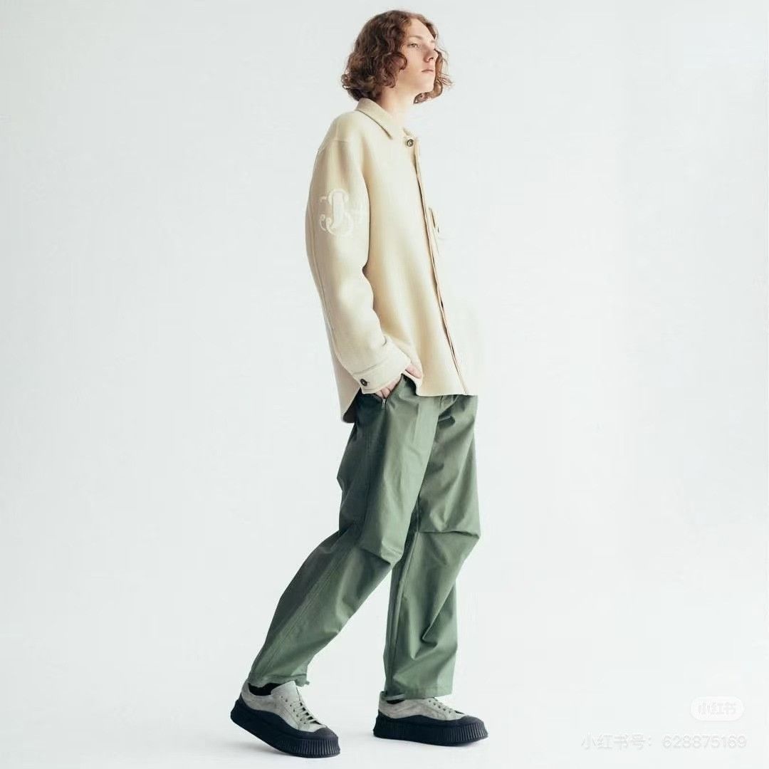 Jil Sander JIL SANDER Olive Green Bread Shoes Size US 10 / EU 43 - 9 Thumbnail
