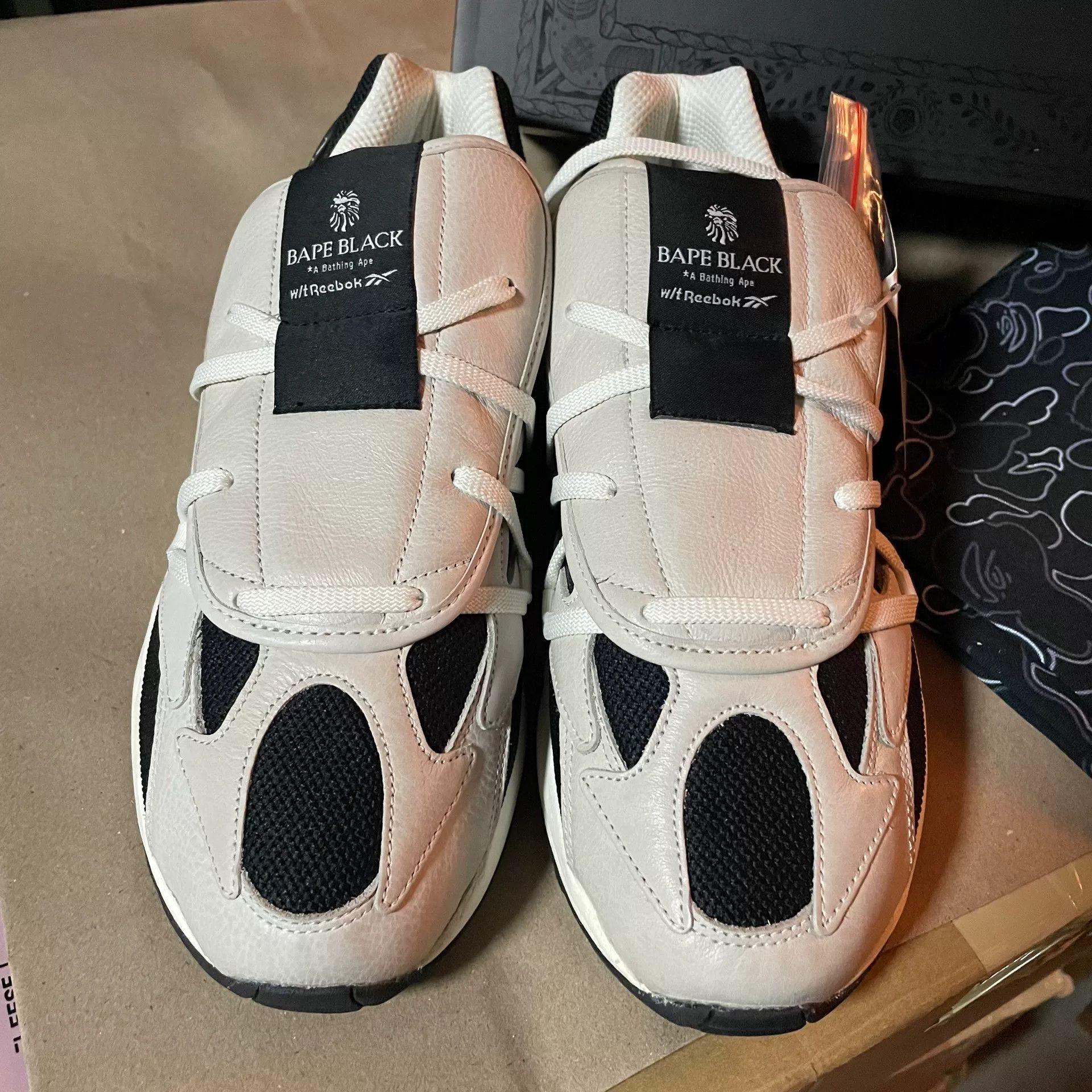 Bape Bape x Reebok Aztrek 96 Black Size US 9 / EU 42 - 3 Thumbnail