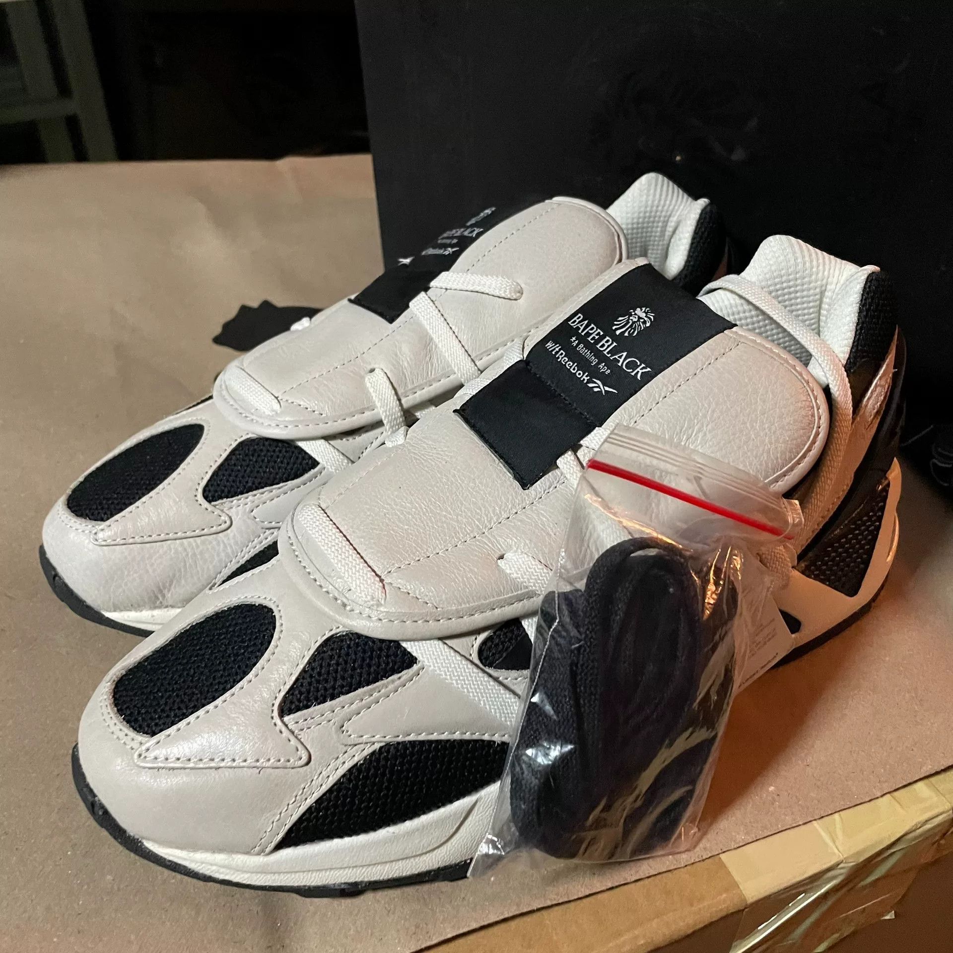 Bape Bape x Reebok Aztrek 96 Black Size US 9 / EU 42 - 2 Thumbnail