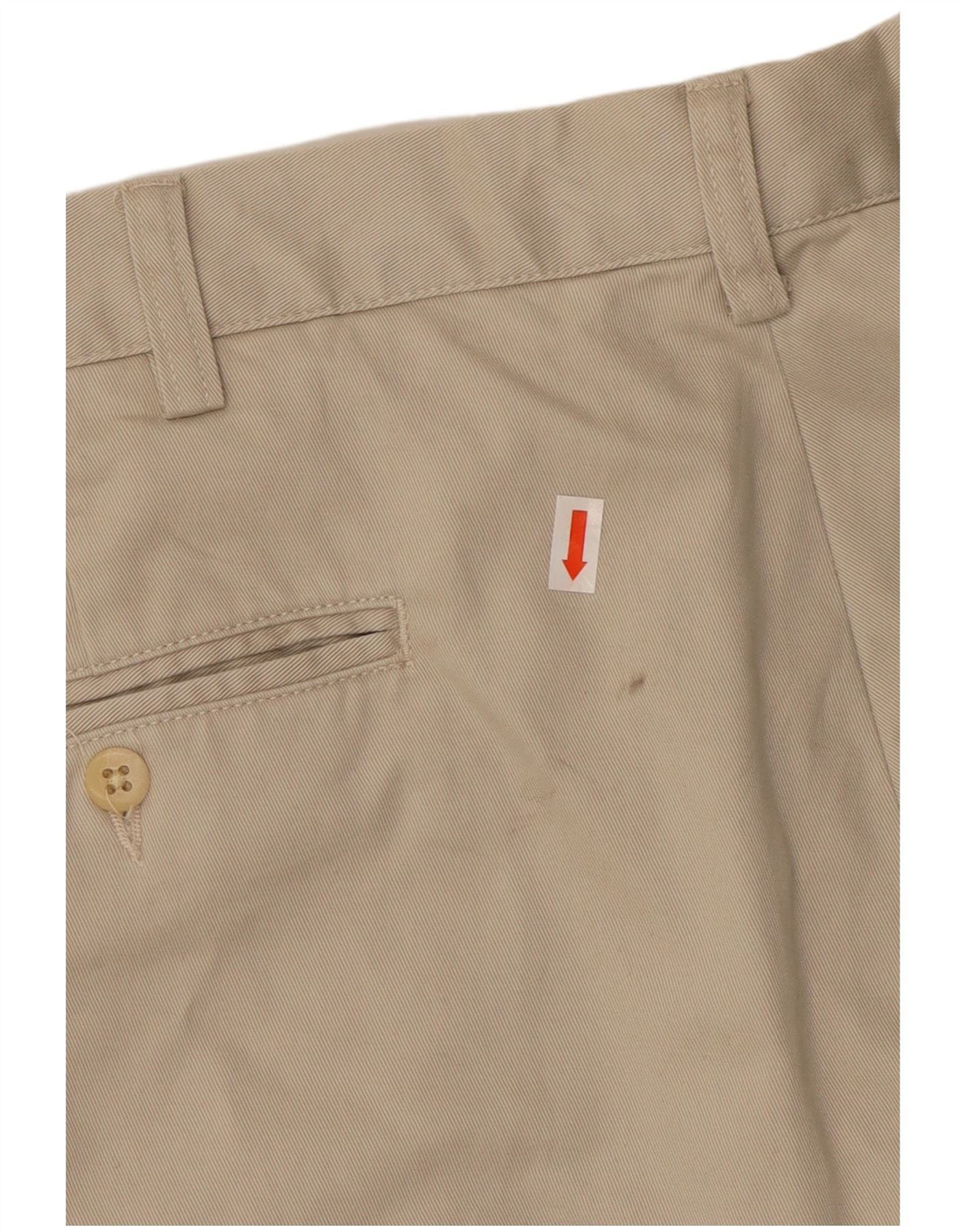 Polo Ralph Lauren Mens Straight Chino Trousers W38 L34 Beige Cotton Size US 38 / EU 54 - 3 Thumbnail