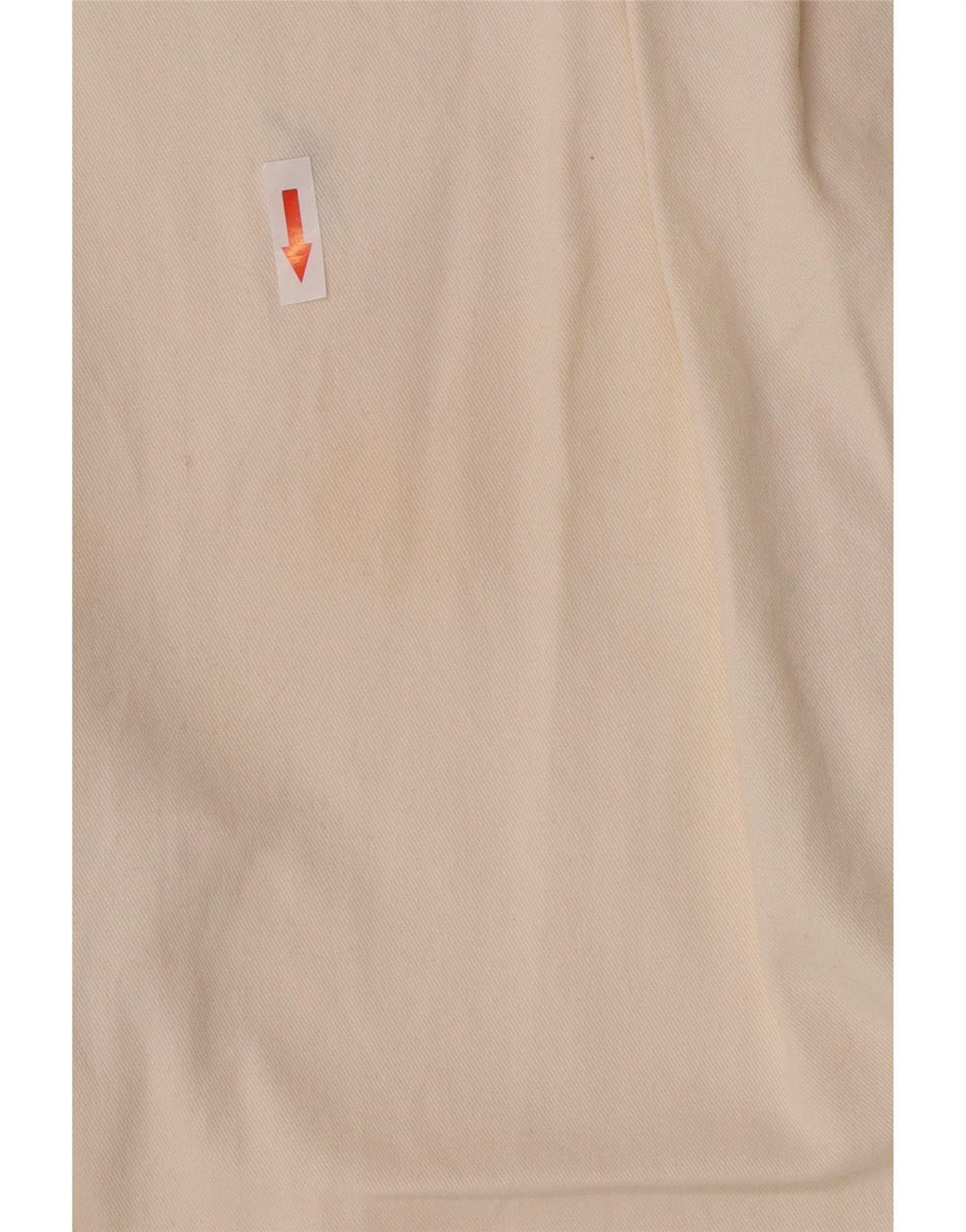 Ralph Lauren Mens Blaire Shirt Large Off White Cotton Size US L / EU 52-54 / 3 - 3 Thumbnail