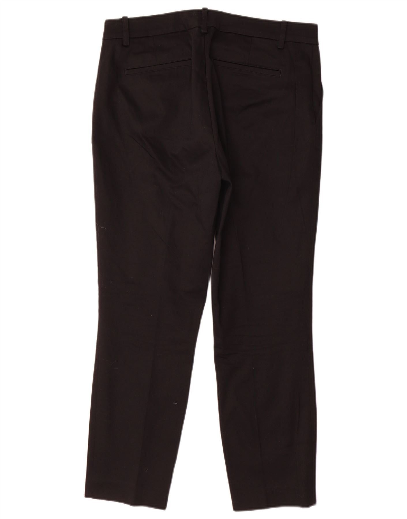Ralph Lauren Womens Slim Chino Trousers US 6 Medium W32 L26 Black Cotton Size 26" / US 2 / IT 38 - 2 Thumbnail
