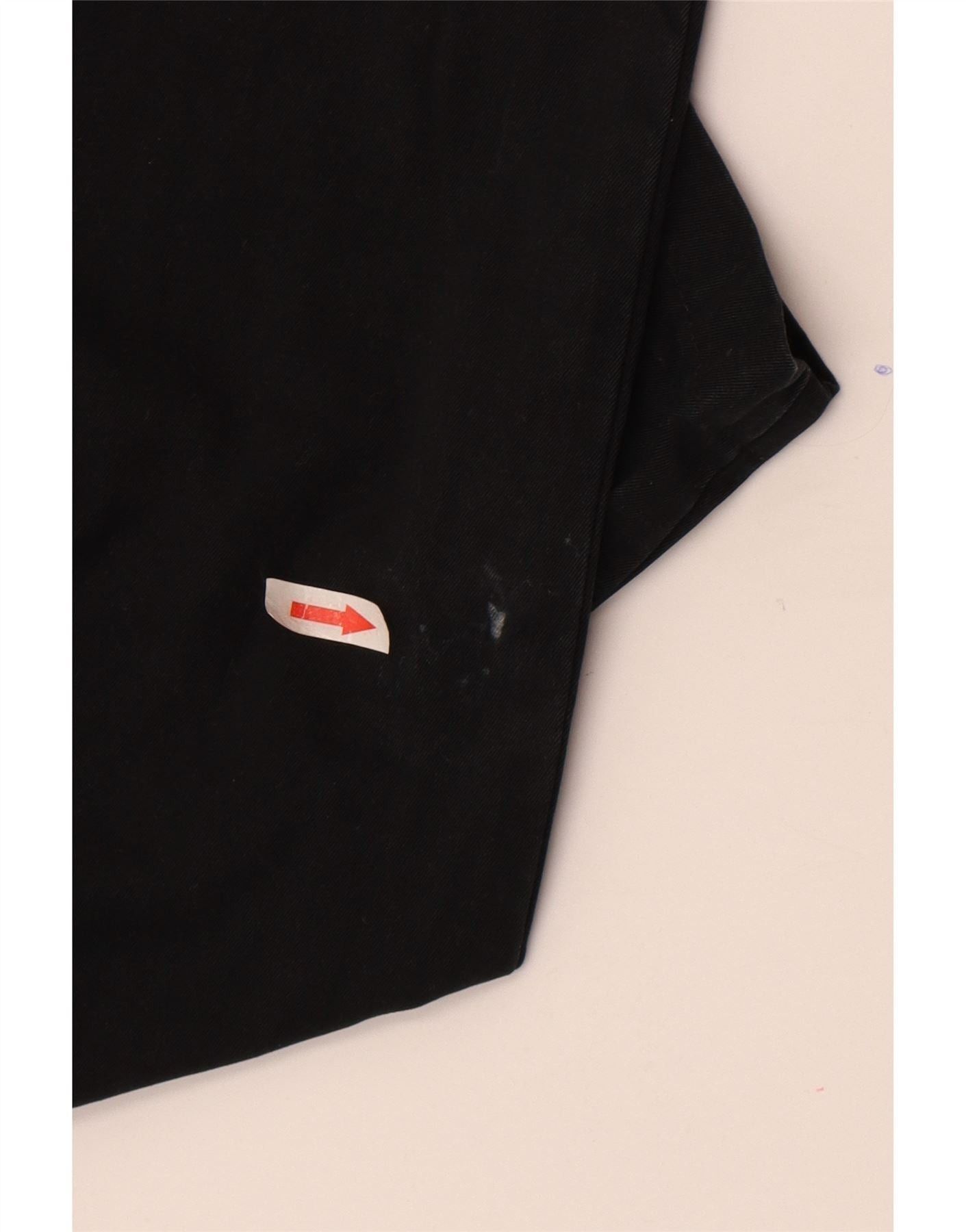 Polo Ralph Lauren Womens Slim Fit Suit Trousers W34 L29 Black Cotton Size 25" / US 0 / IT 36 - 4 Thumbnail