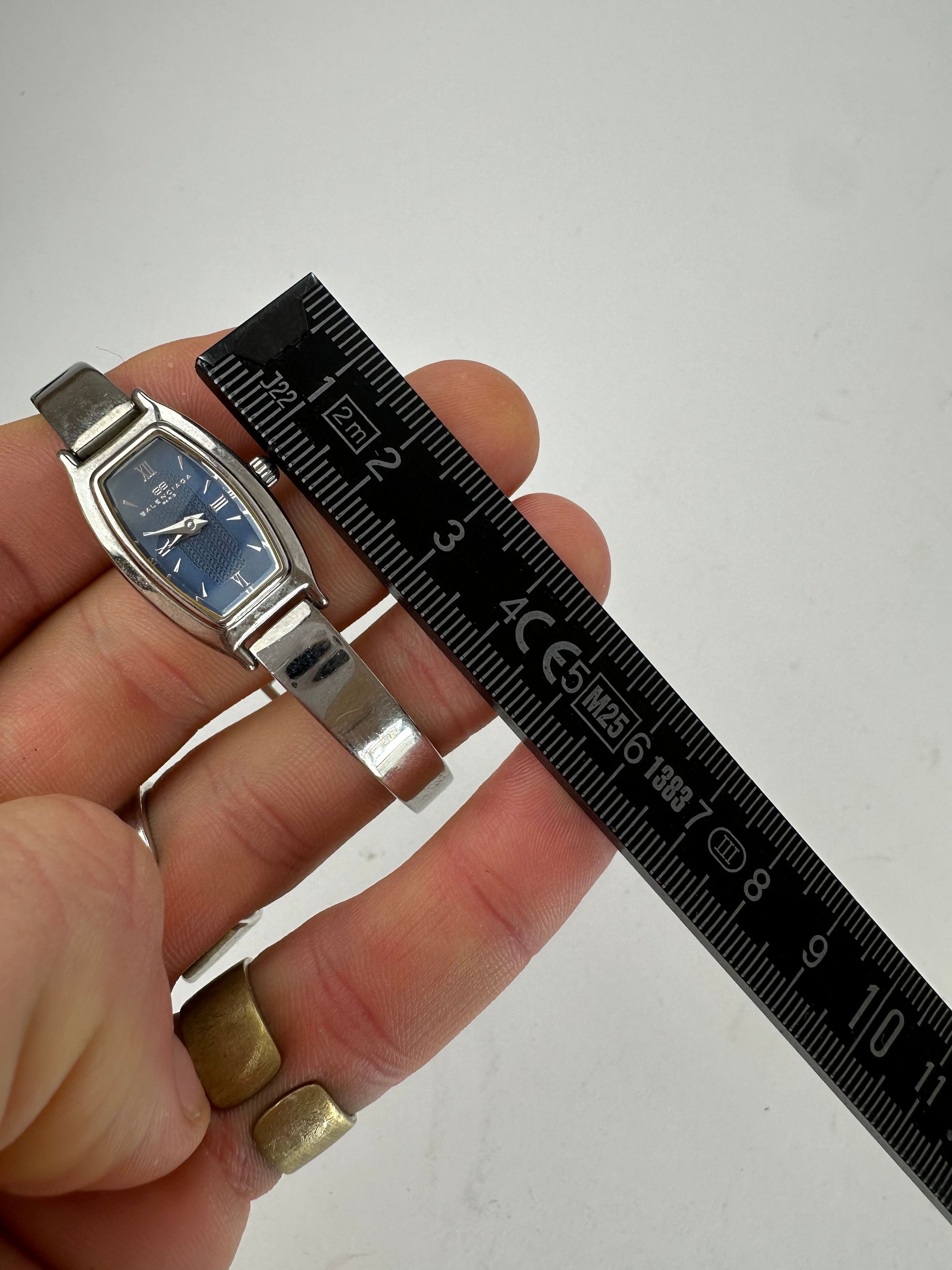Balenciaga vintage Quartz Steel Watch Silver Size ONE SIZE - 7 Thumbnail