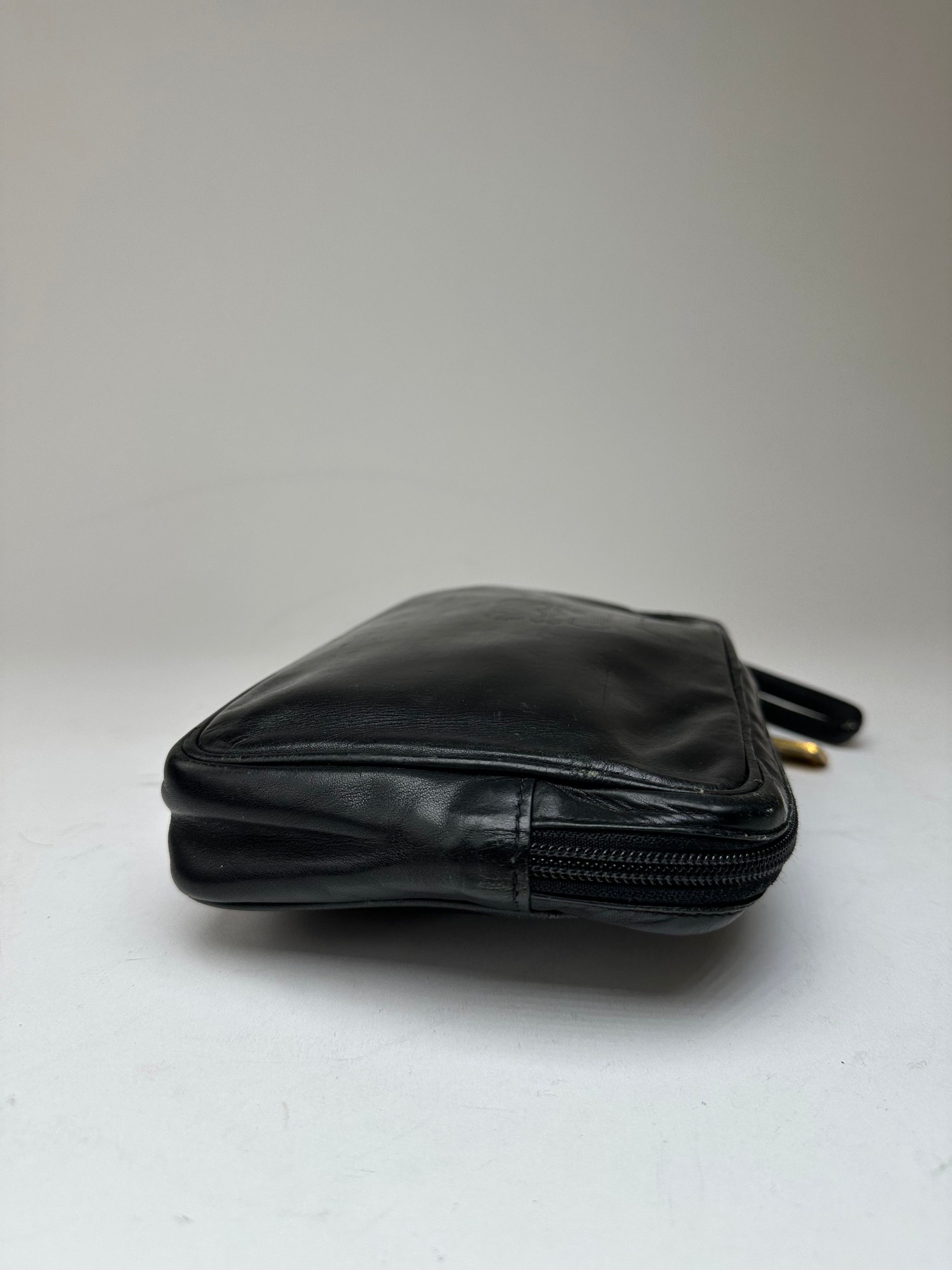 Loewe Vintage Madrid Leather Clutch Black Size ONE SIZE - 7 Thumbnail