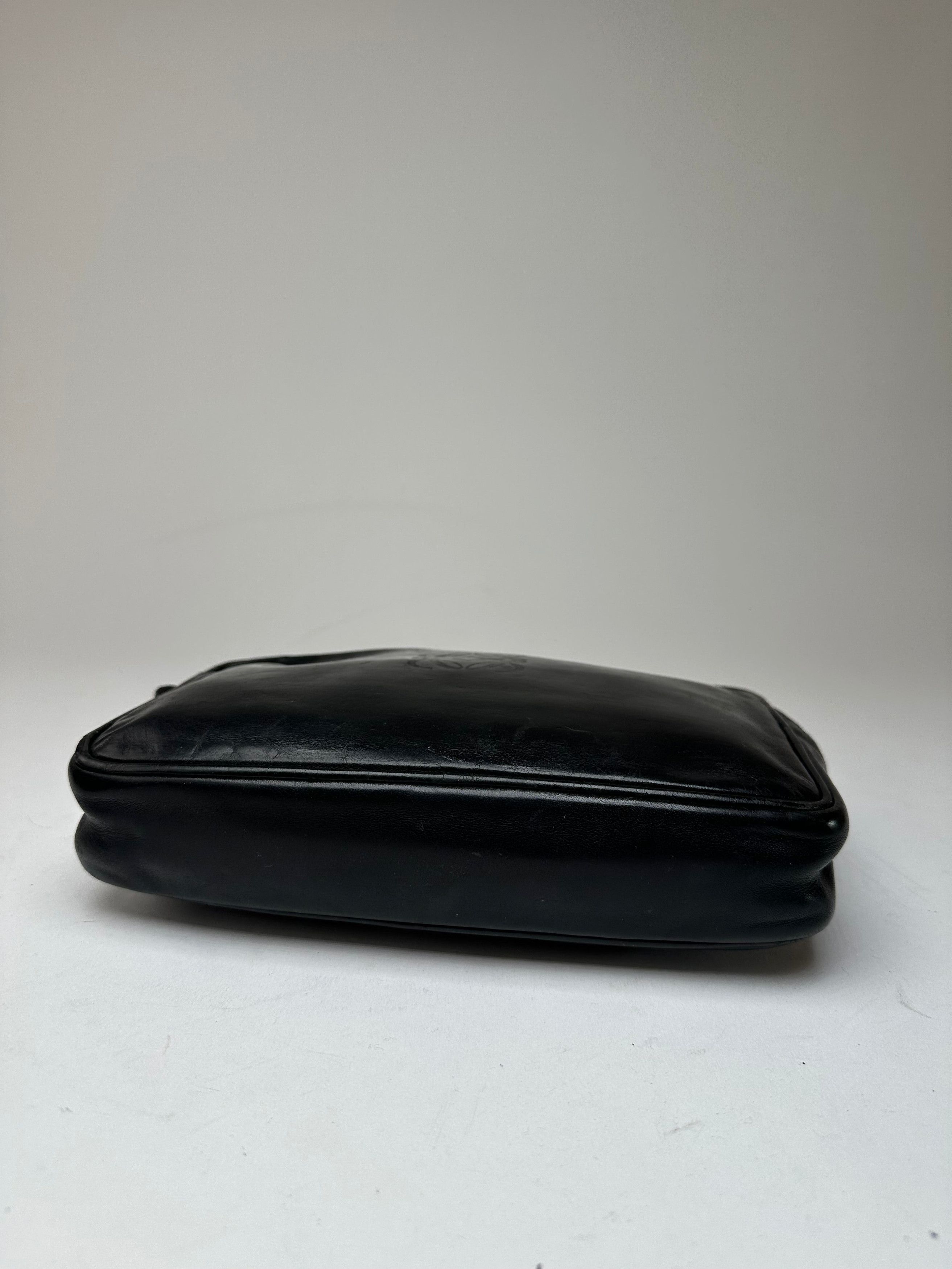Loewe Vintage Madrid Leather Clutch Black Size ONE SIZE - 6 Thumbnail