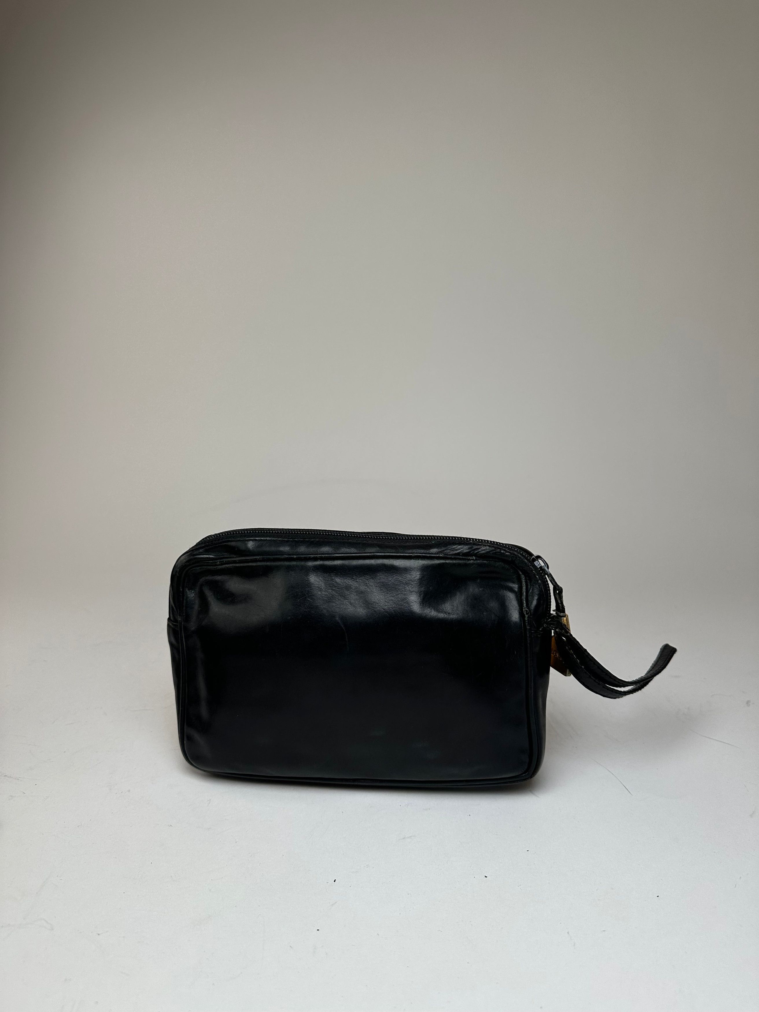Loewe Vintage Madrid Leather Clutch Black Size ONE SIZE - 2 Thumbnail