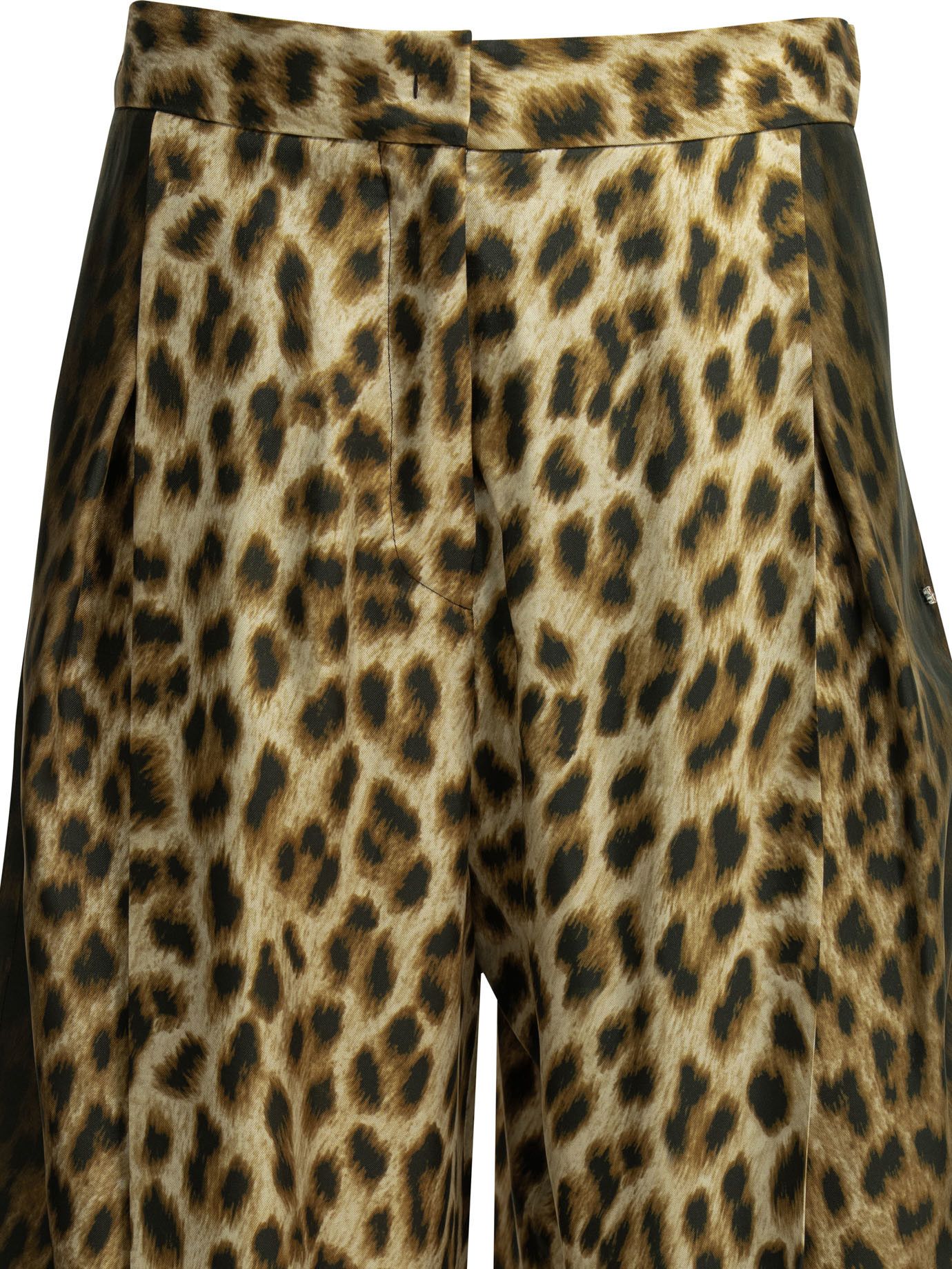 Max Mara Casual Animal Pants Size 26" / US 2 / IT 38 - 3 Thumbnail