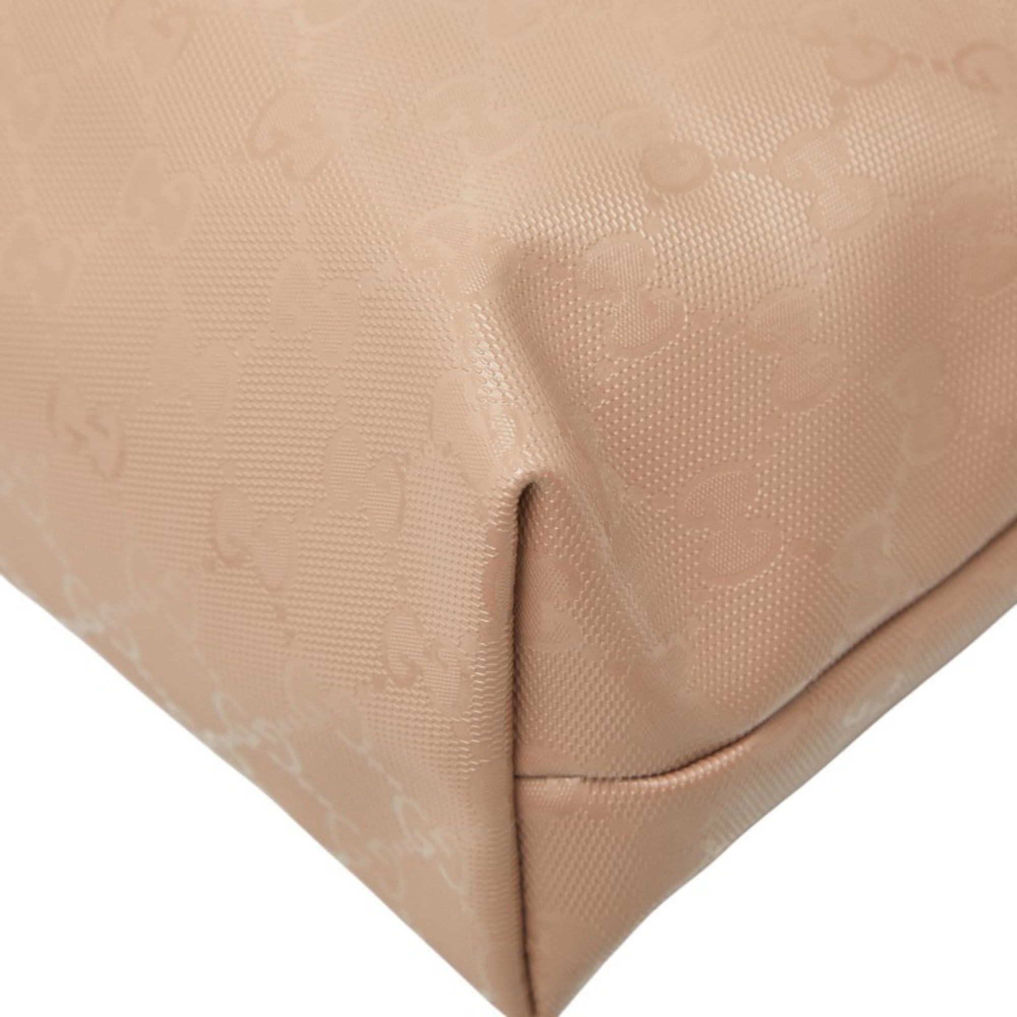 Gucci Gucci GG Imprime Tote Bag, Handbag, Shoulder 211138, Beige Calf Leather, Women's, GUCCI Size ONE SIZE - 4 Thumbnail