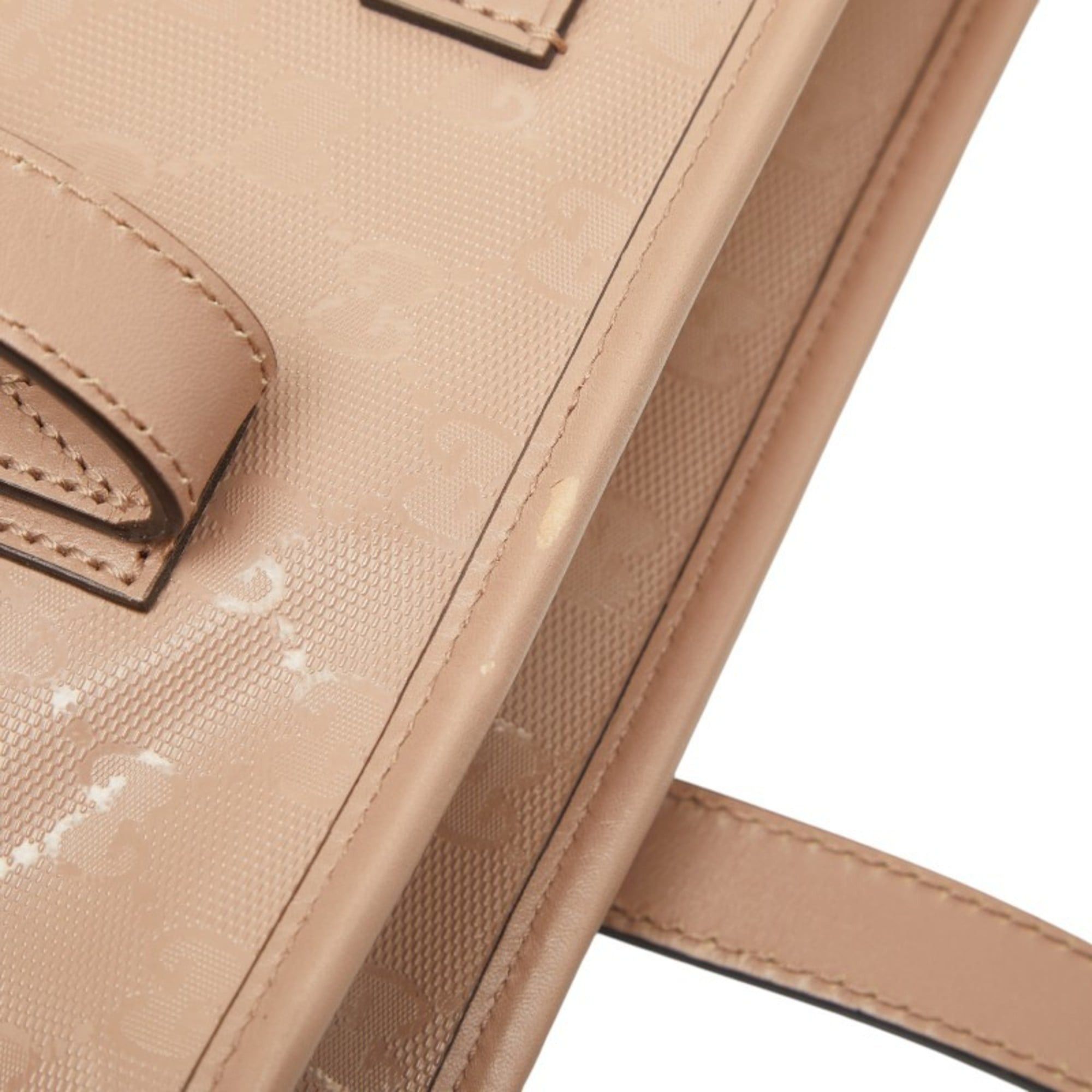 Gucci Gucci GG Imprime Tote Bag, Handbag, Shoulder 211138, Beige Calf Leather, Women's, GUCCI Size ONE SIZE - 8 Thumbnail