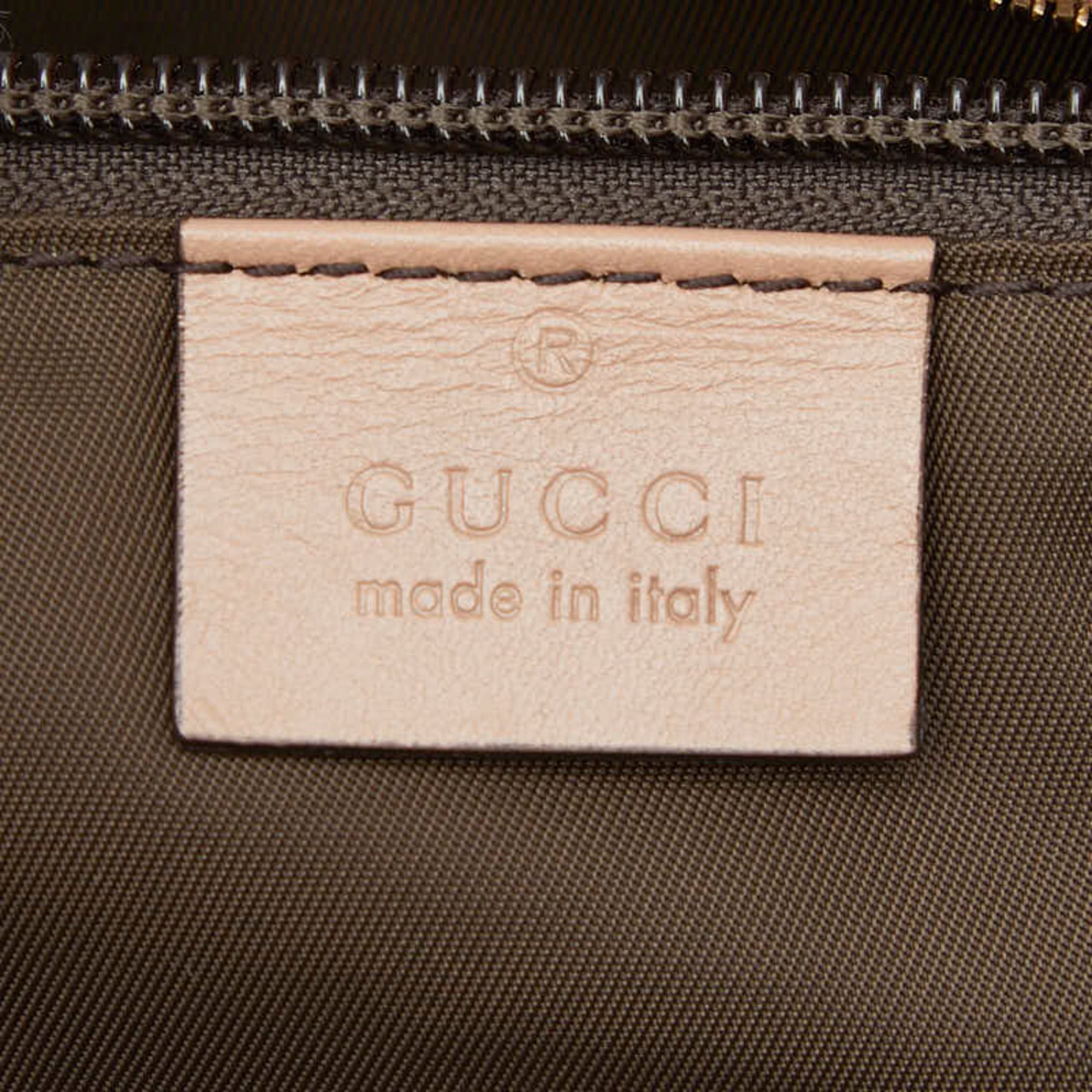 Gucci Gucci GG Imprime Tote Bag, Handbag, Shoulder 211138, Beige Calf Leather, Women's, GUCCI Size ONE SIZE - 14 Thumbnail