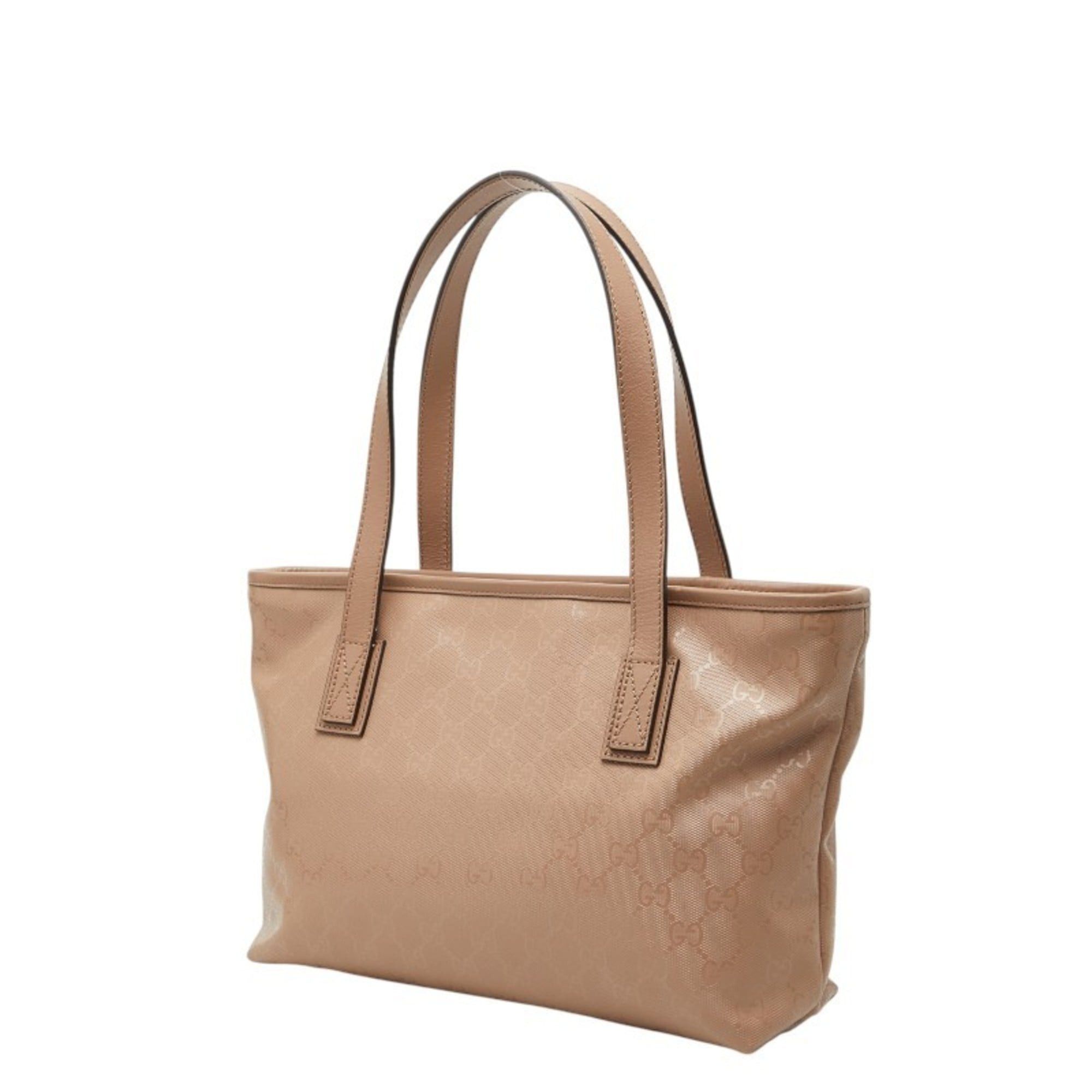 Gucci Gucci GG Imprime Tote Bag, Handbag, Shoulder 211138, Beige Calf Leather, Women's, GUCCI Size ONE SIZE - 2 Thumbnail