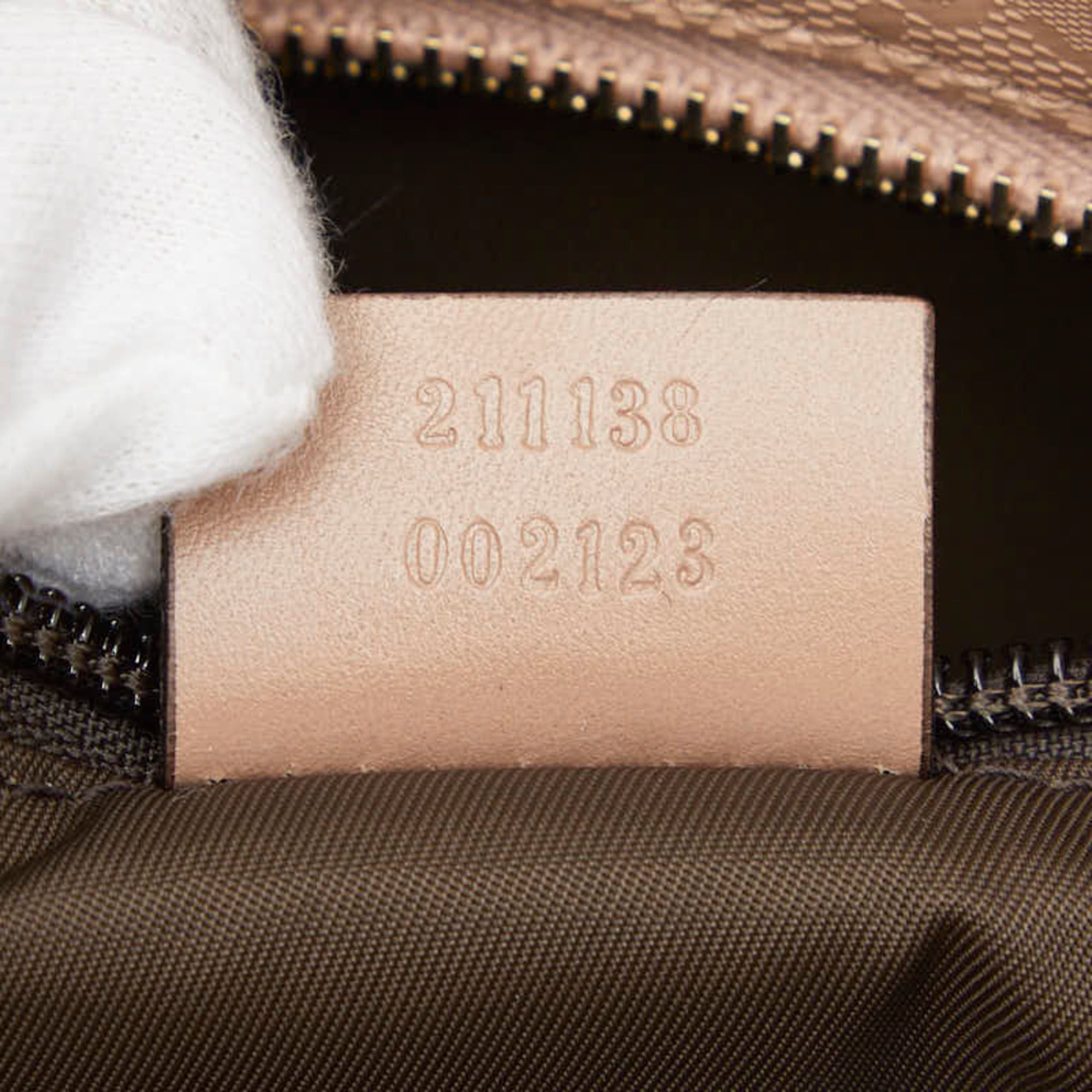 Gucci Gucci GG Imprime Tote Bag, Handbag, Shoulder 211138, Beige Calf Leather, Women's, GUCCI Size ONE SIZE - 15 Thumbnail