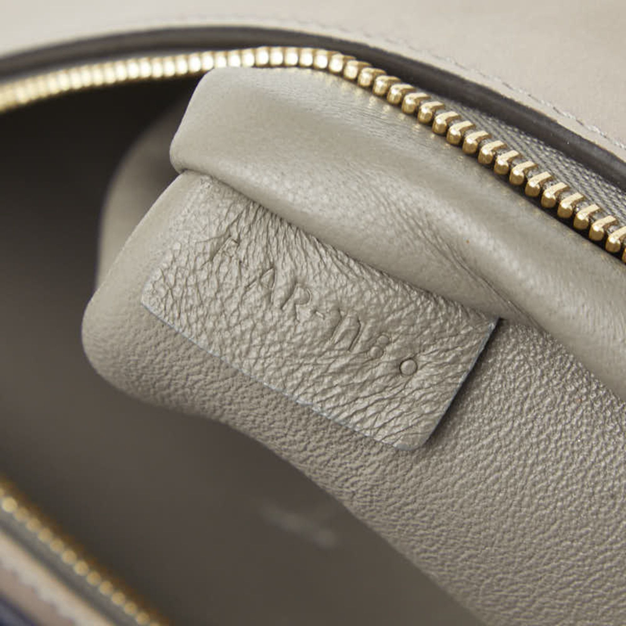 Celine Celine Trapeze Small Tricolor Handbag/Shoulder Bag (2-way) in Beige, Black, and Gray Leather - Women's CELINE Size ONE SIZE - 11 Thumbnail