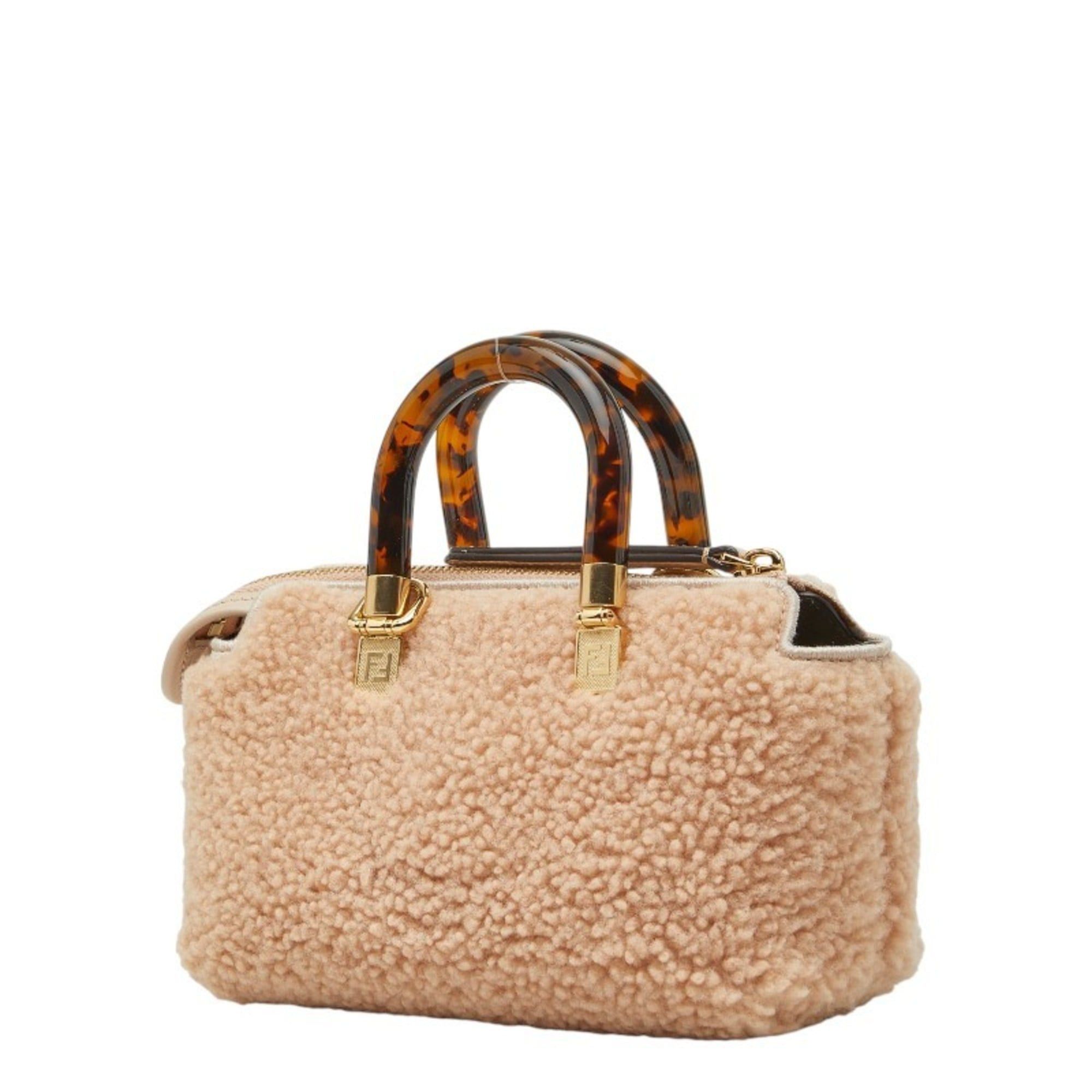 Fendi Fendi By The Way Mini Handbag Shoulder Bag 2WAY 8BS067 Pink Boa Women's FENDI Size ONE SIZE - 2 Thumbnail