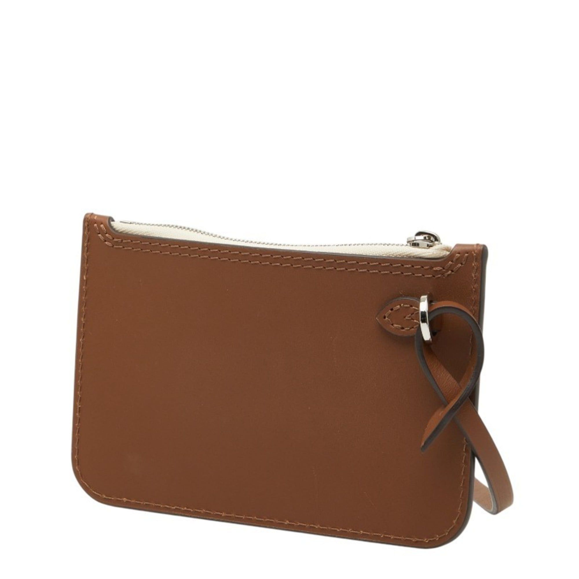Louis Vuitton Louis Vuitton Mahina Hina Handbag with Pouch, Brown Leather, Women's LOUIS VUITTON Size ONE SIZE - 2 Thumbnail