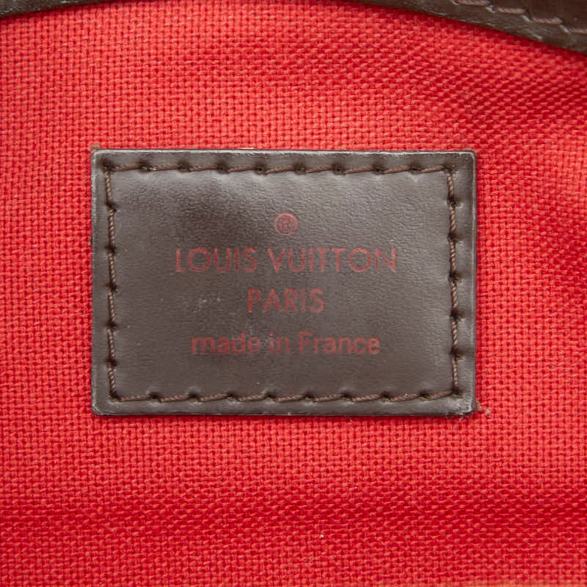 Louis Vuitton Louis Vuitton Damier Verona PM Handbag N41117 Brown Leather Women's LOUIS VUITTON Size ONE SIZE - 12 Thumbnail