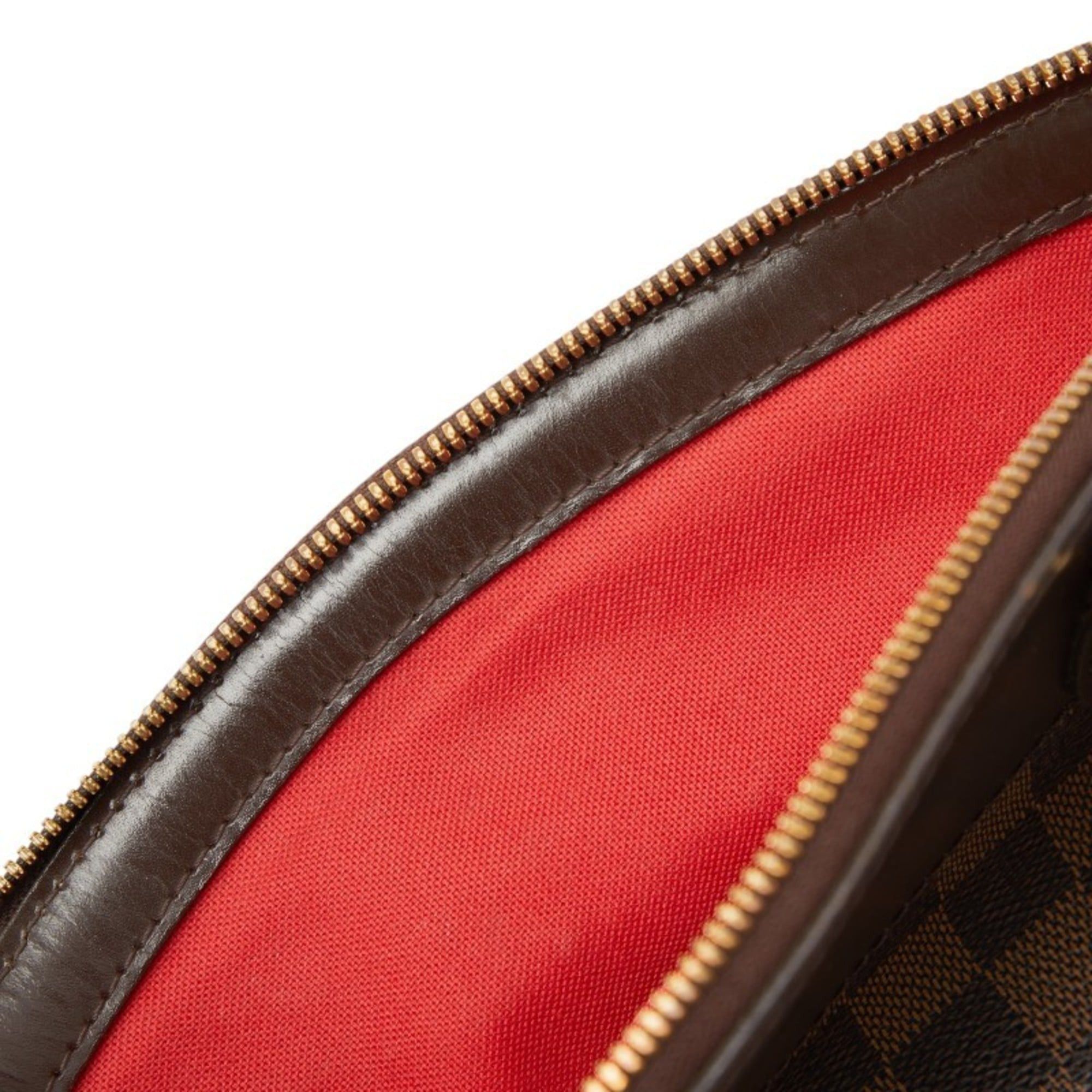 Louis Vuitton Louis Vuitton Damier Verona PM Handbag N41117 Brown Leather Women's LOUIS VUITTON Size ONE SIZE - 9 Thumbnail