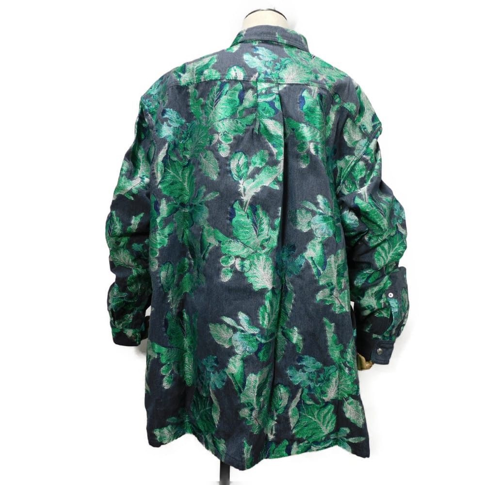 Dior Dior Dior Denim Tears Flora Cotton Acetate Denim Jacket Textile Outerwear 393D592A325X DUTY FREE for USA Size ONE SIZE - 3 Thumbnail