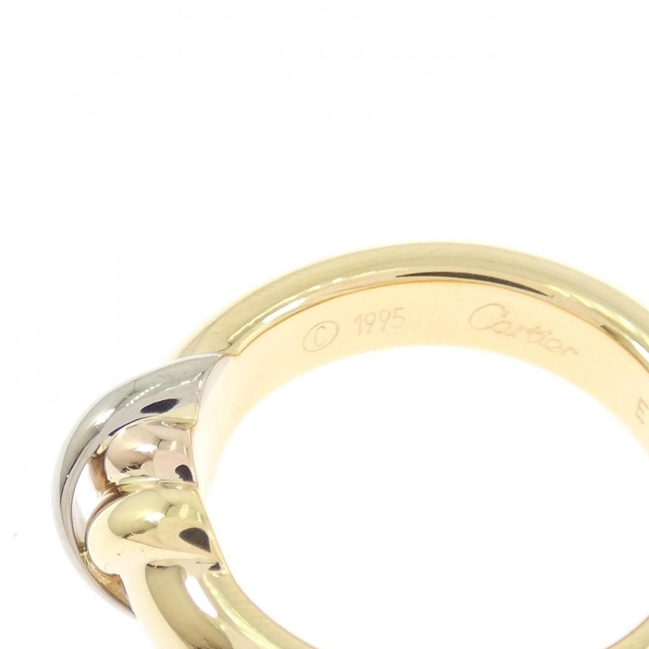 Cartier Cartier Cartier Thread 18K Tricolor Gold Ring Size 49 Precious Metal Ring DUTY FREE for USA Size ONE SIZE - 4 Thumbnail