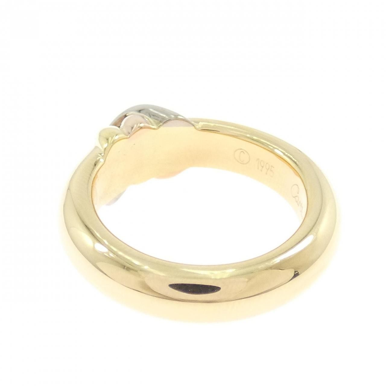 Cartier Cartier Cartier Thread 18K Tricolor Gold Ring Size 49 Precious Metal Ring DUTY FREE for USA Size ONE SIZE - 3 Thumbnail