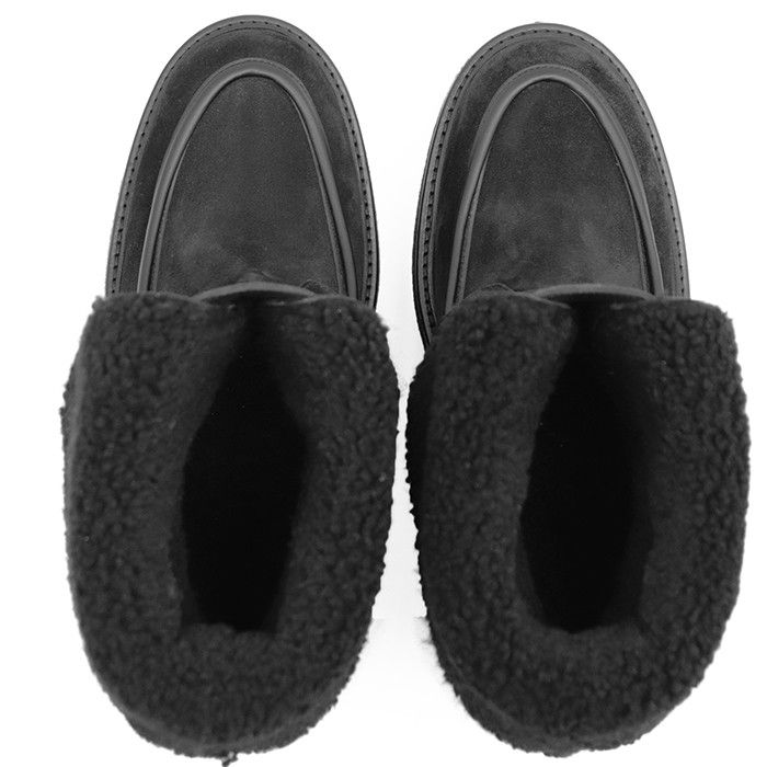 Hermes Hermes Hermes Hemisphere Suede Shearling Boots Leather Shoes DUTY FREE for USA Size ONE SIZE - 5 Thumbnail