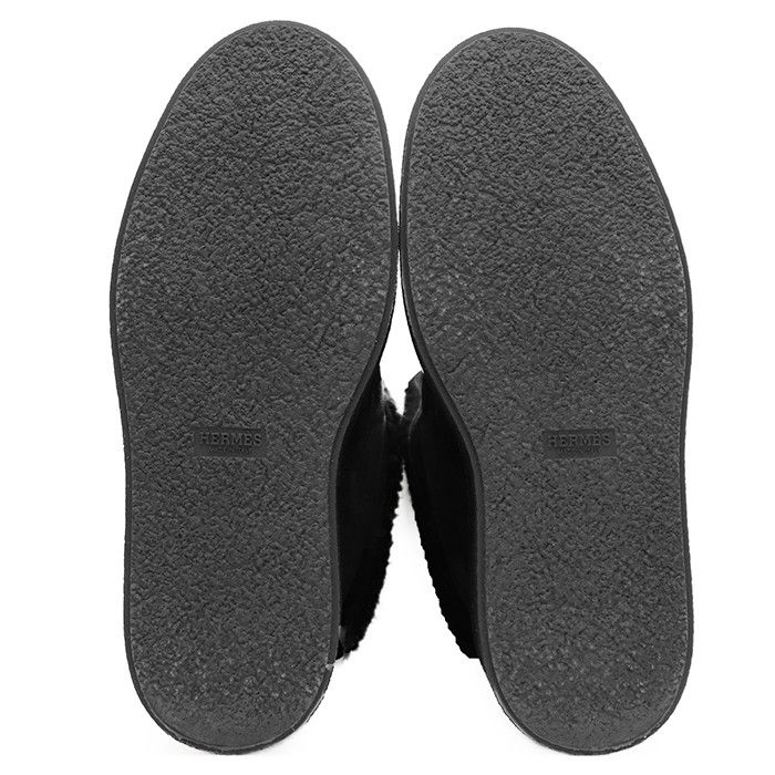 Hermes Hermes Hermes Hemisphere Suede Shearling Boots Leather Shoes DUTY FREE for USA Size ONE SIZE - 8 Thumbnail