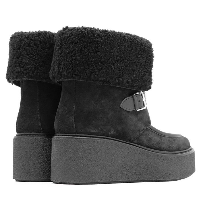 Hermes Hermes Hermes Hemisphere Suede Shearling Boots Leather Shoes DUTY FREE for USA Size ONE SIZE - 15 Thumbnail