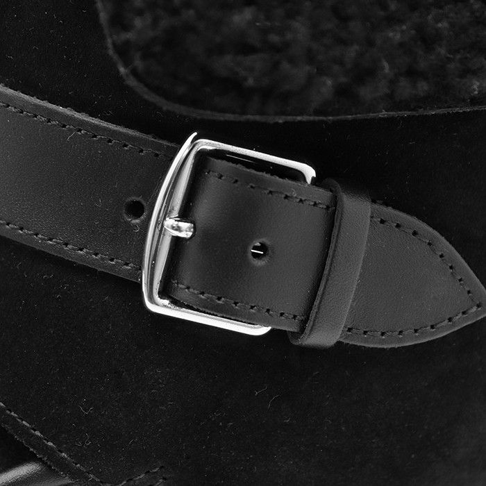 Hermes Hermes Hermes Hemisphere Suede Shearling Boots Leather Shoes DUTY FREE for USA Size ONE SIZE - 2 Thumbnail
