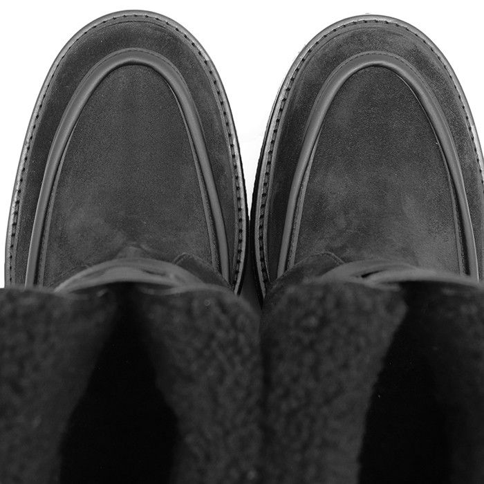 Hermes Hermes Hermes Hemisphere Suede Shearling Boots Leather Shoes DUTY FREE for USA Size ONE SIZE - 12 Thumbnail